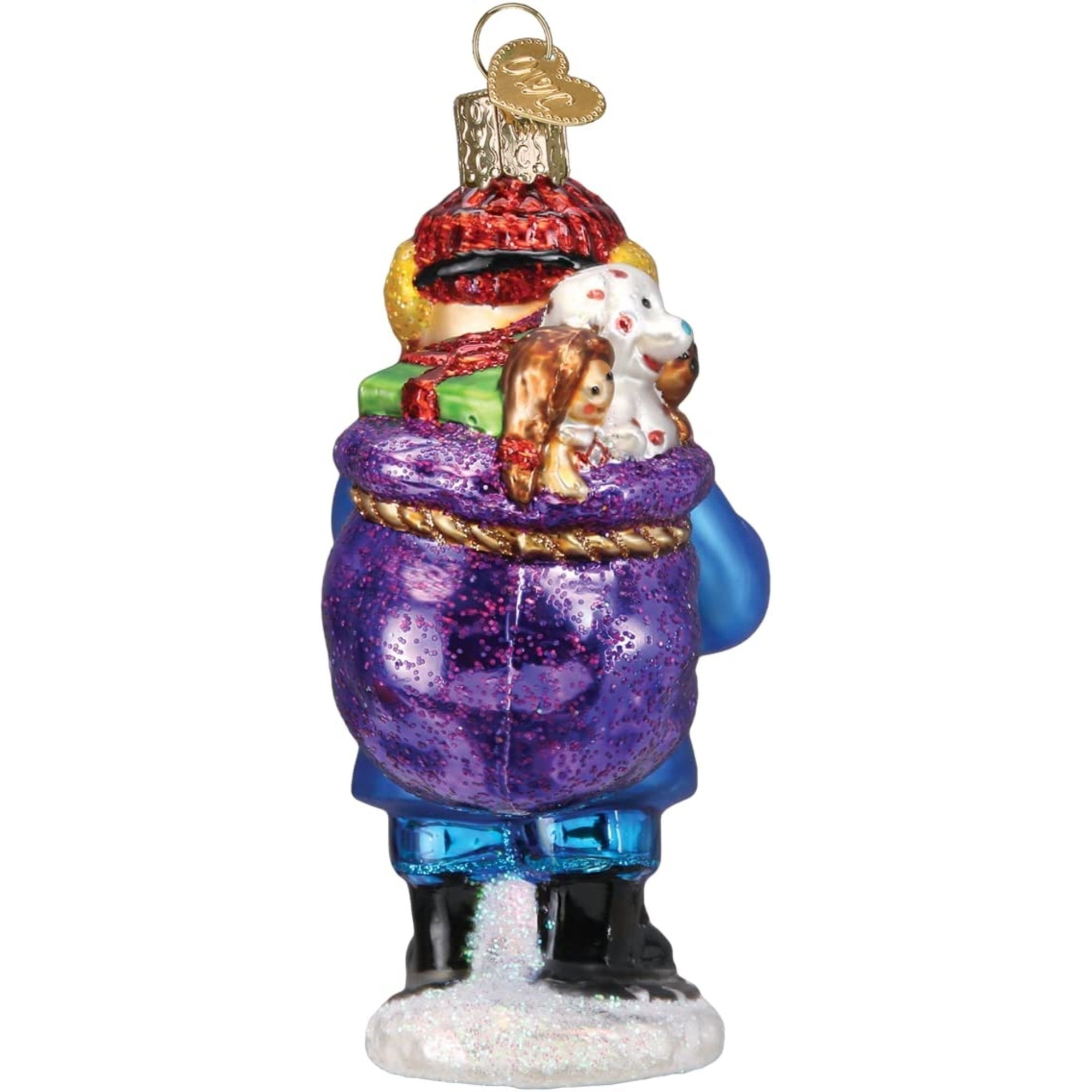 Old World Christmas Blown Glass Ornament for Christmas Tree, Yukon Cornelius