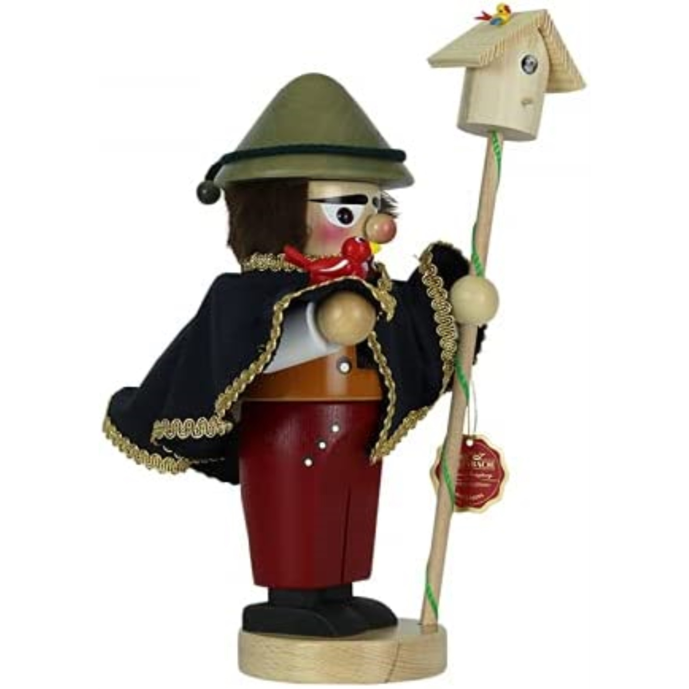 Steinbach Chubby Nutcracker Birdwatcher, 12"