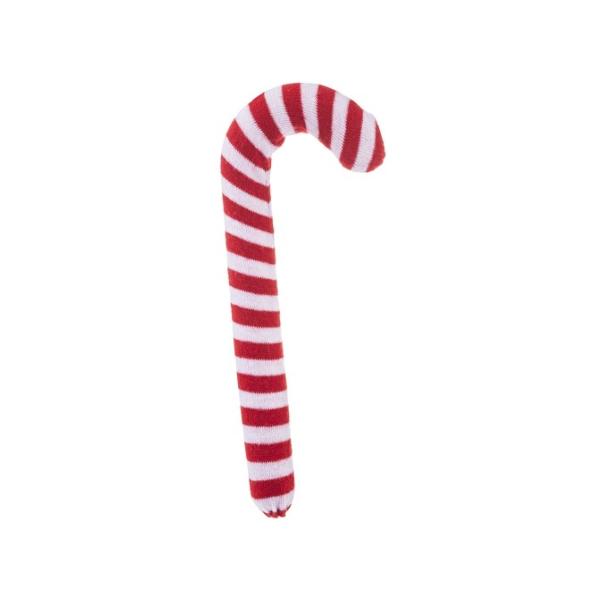 Ganz Plush Gnome Candy Cane Holder Figurine – Weighted Décor for Mantle, Shelf or Tabletop, 18"