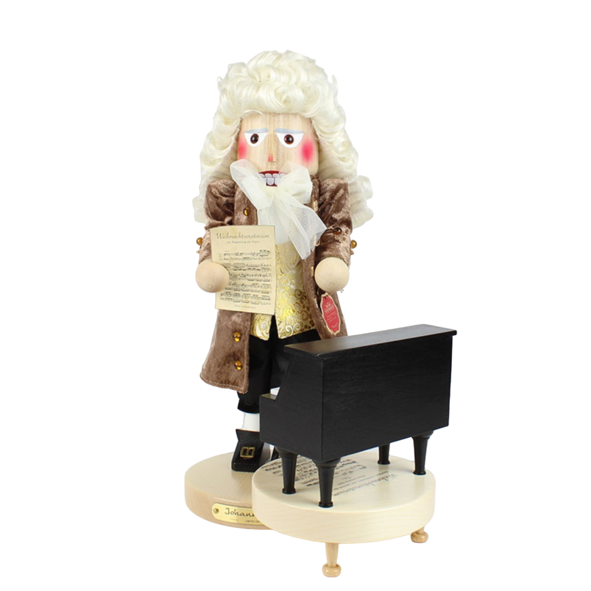 Steinbach Big Nutcracker Collection, Limited Edition, Johann S. Bach, 16"