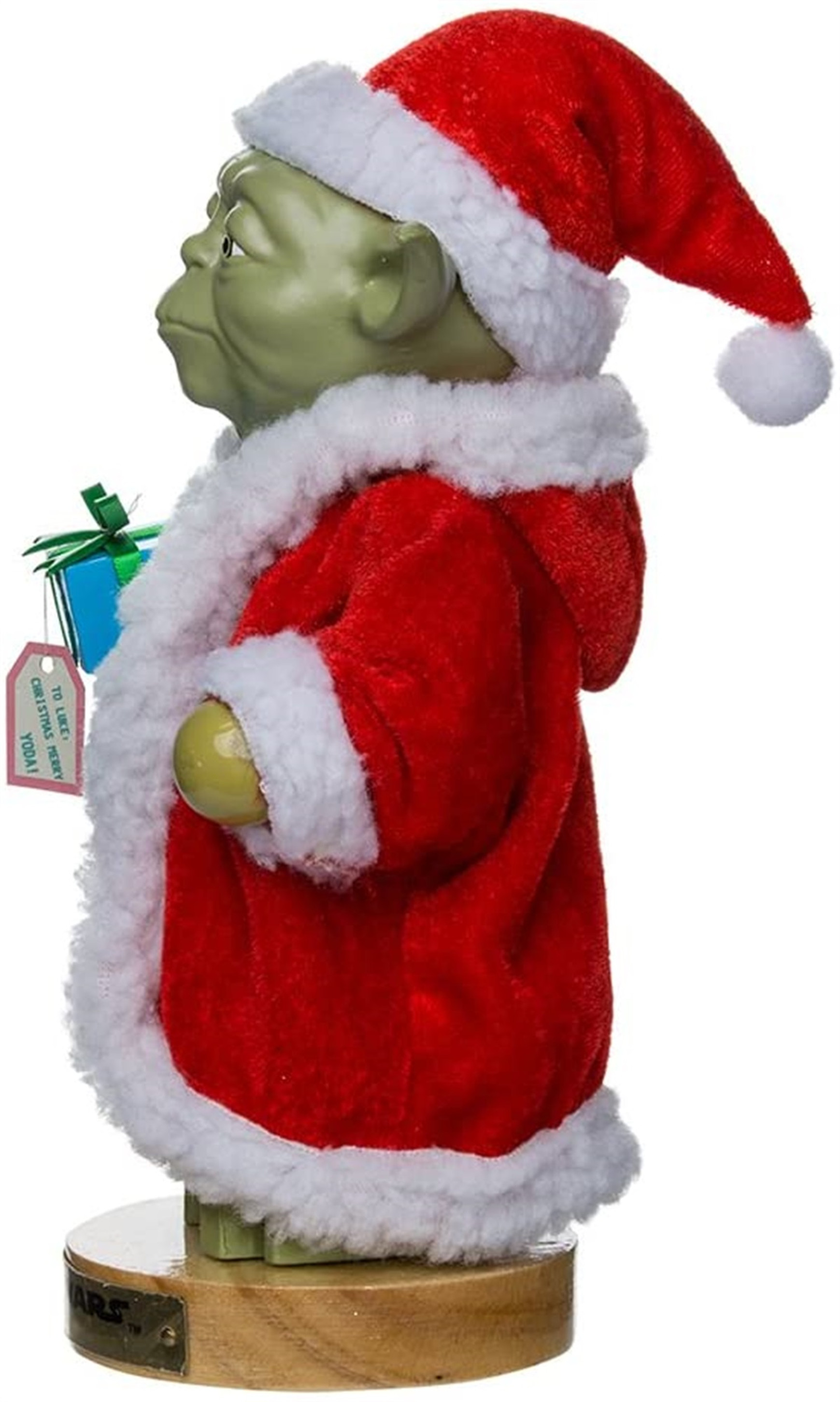 Kurt Adler Yoda in Santa Robe Nutcracker, 9-Inch