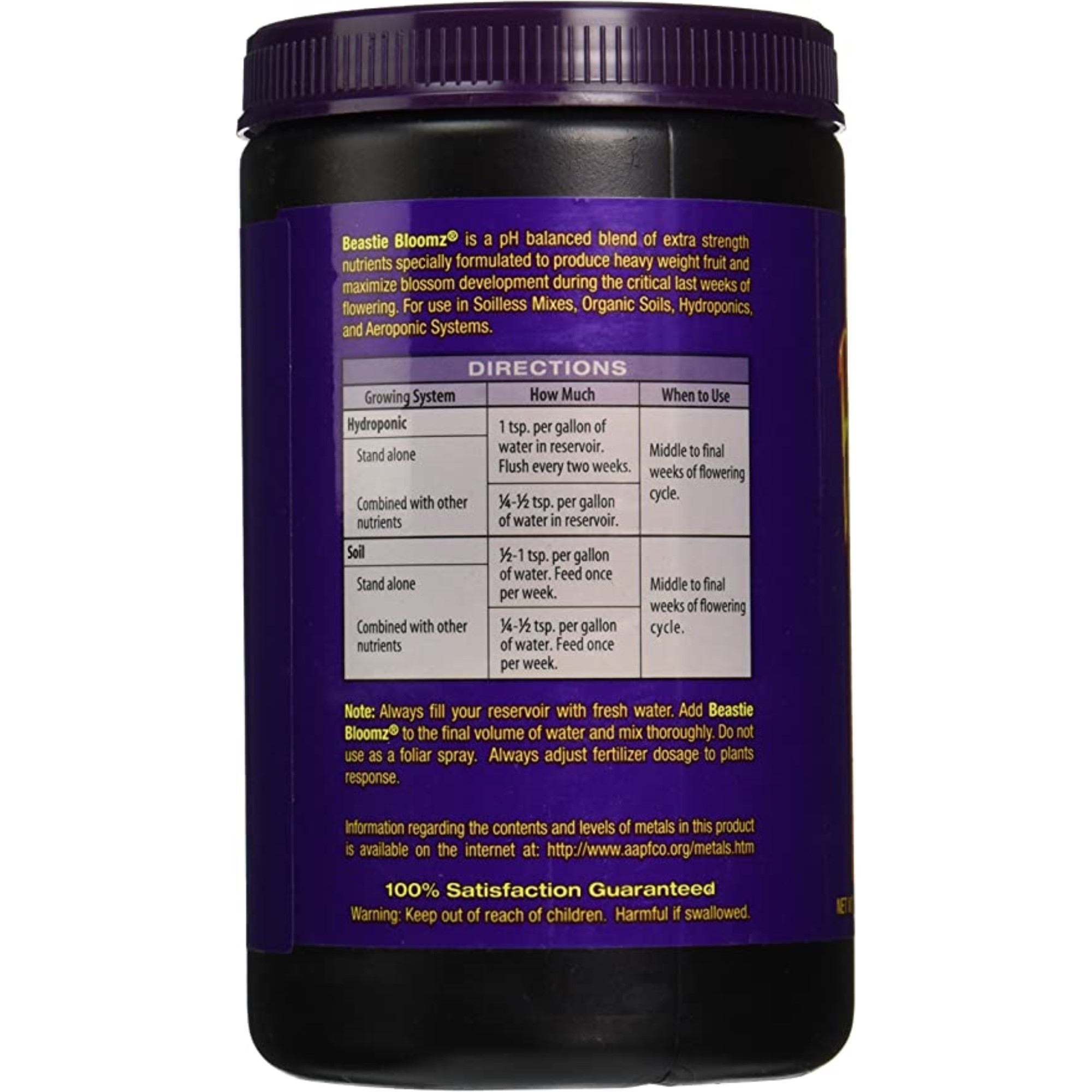 FoxFarm Beastie Bloomz Blossom Nutrients, 2lbs. - Esbenshades