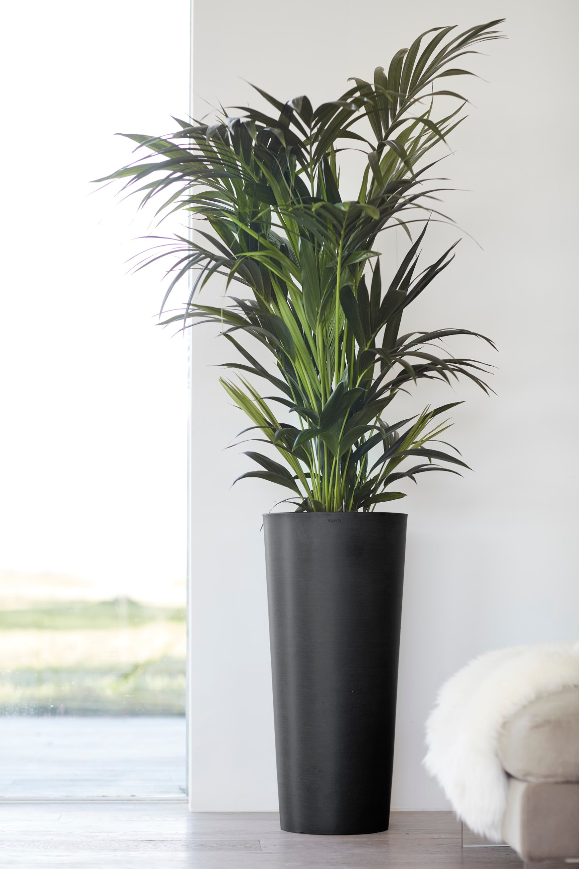 Flower Planter Amsterdam Pot Mid Indoor/Outdoor High Durable Plastic Modern EcoPots Recycled