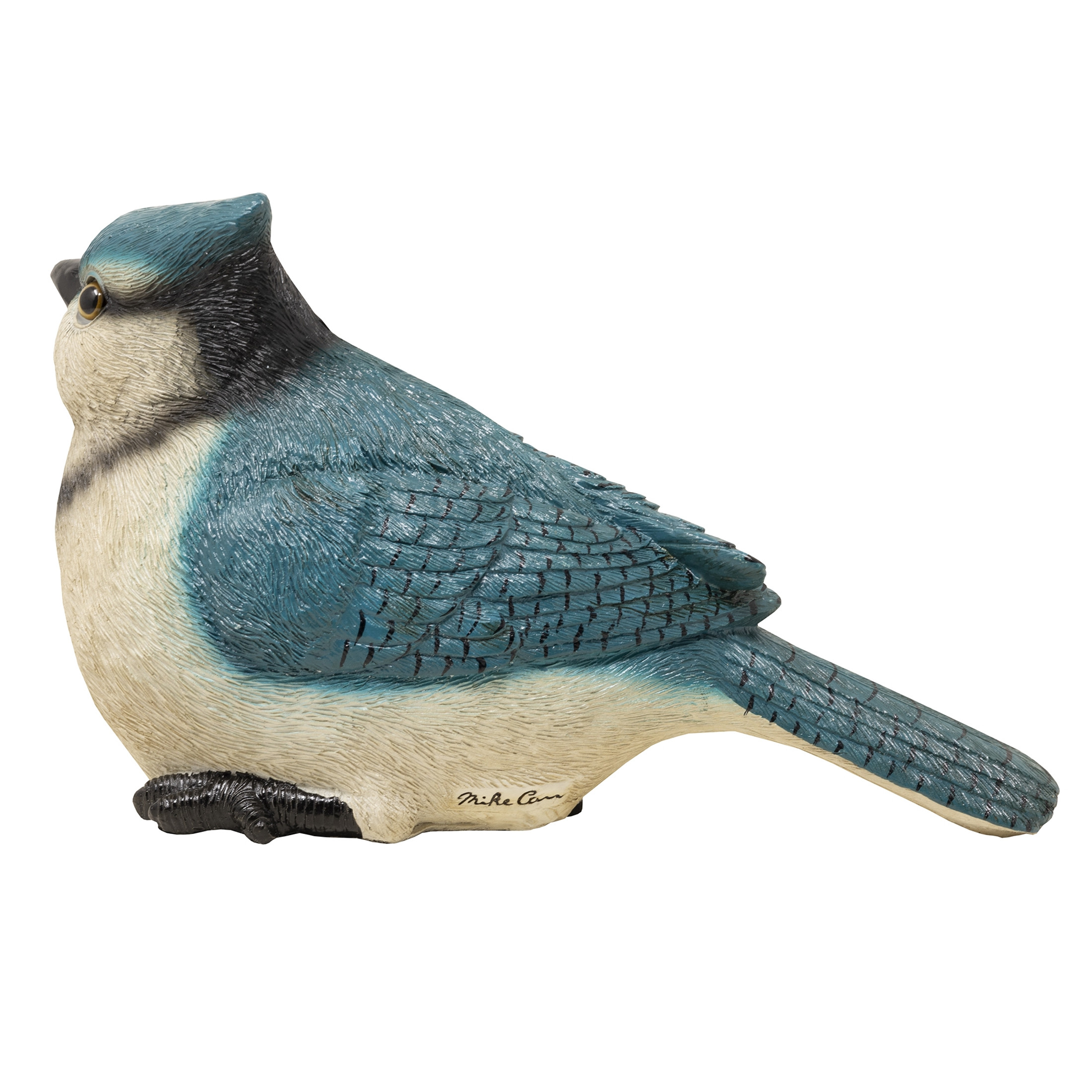 Michael Carr Designs Figurine for Garden, Patio and Lawns, Chirper Blue Jay