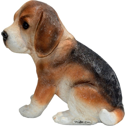 Michael Carr Designs Puppy Love Collection, Outdoor Resin Statue Figurine — Nosey Beagle, 8"