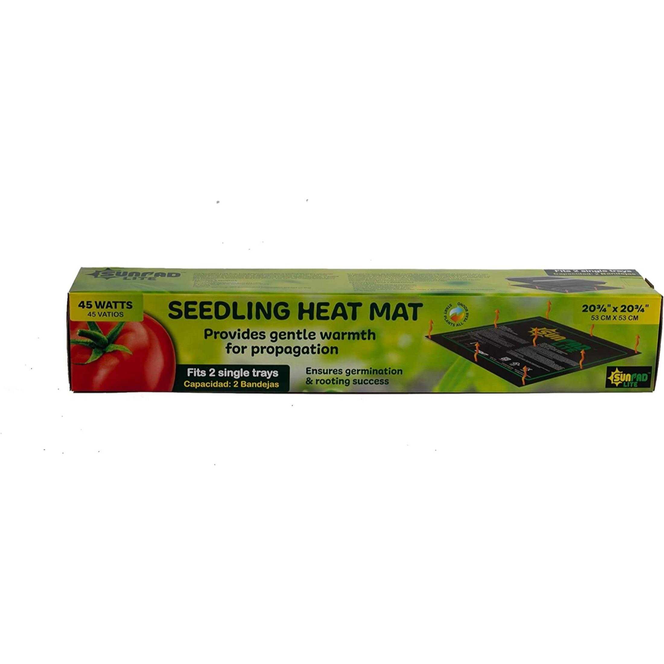 SunPad Lite 45W Propagation Heating Mat for Seeds, 20.75" x 20.75"