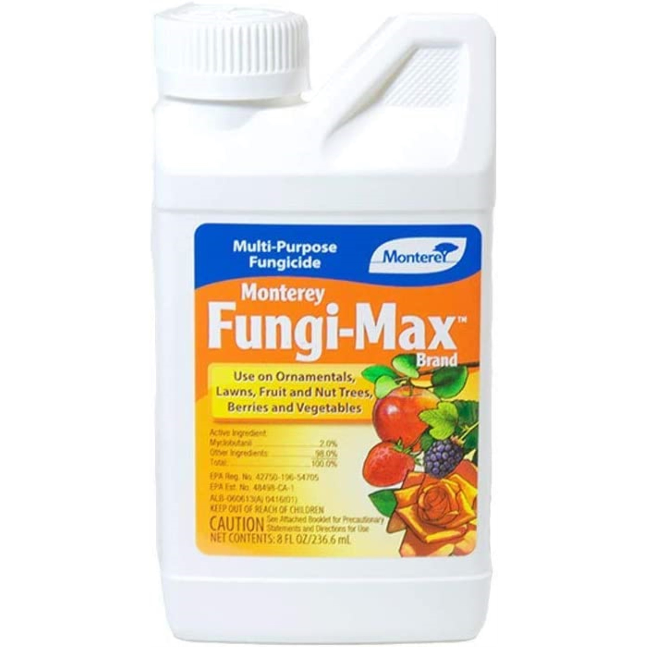 Monterey Fungi-Max Multi Purpose Fungicide, 8 Fluid Ounces