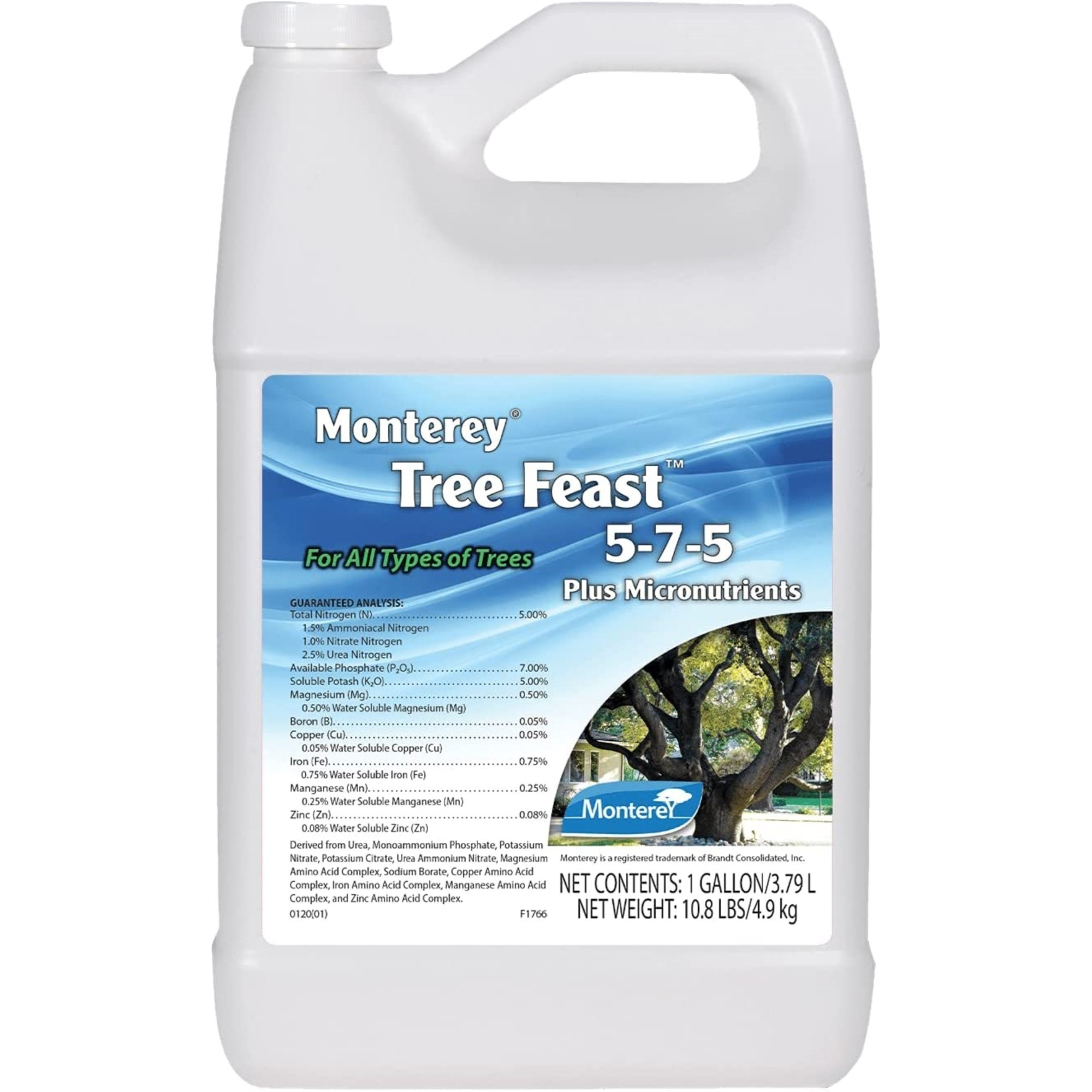 Monterey Tree Feast 5-7-5 Plant Fertilizer Concentrate, 1 gallon