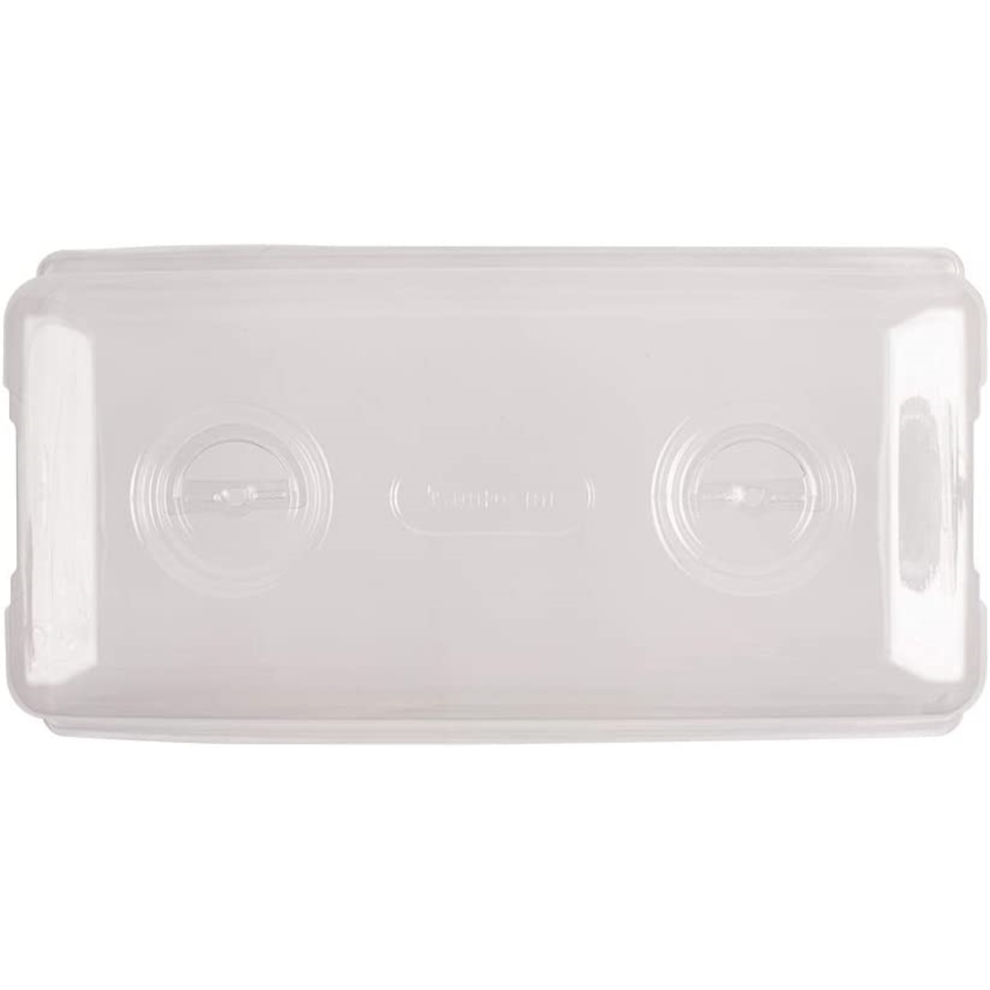 SUNPACK Sundome Plastic Multi-Vented Humidity Dome, Clear, 7"