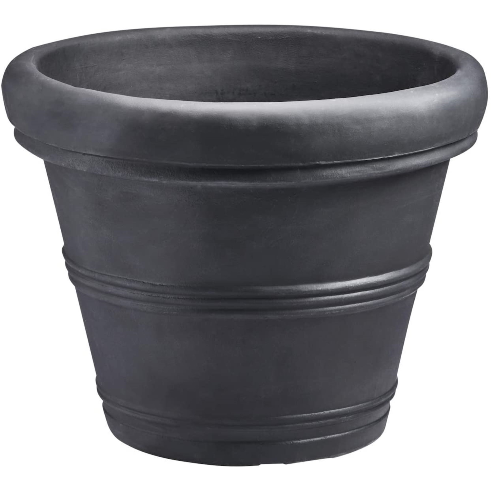 Crescent Garden Brunello Classic Rolled-Rim Plant Pot