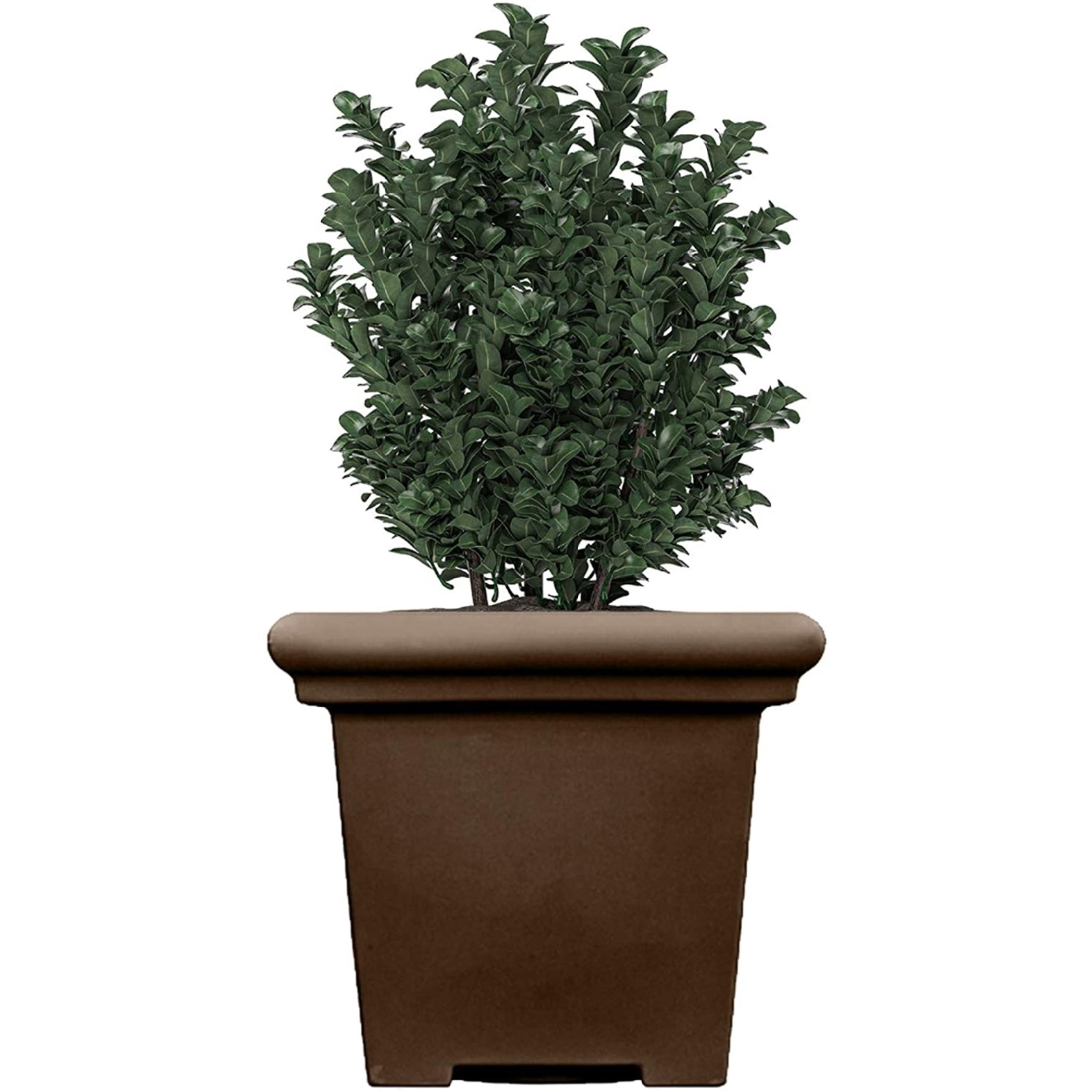 The HC Companies In/Outdoor Plastic Terrazzo Square Planters, 20"