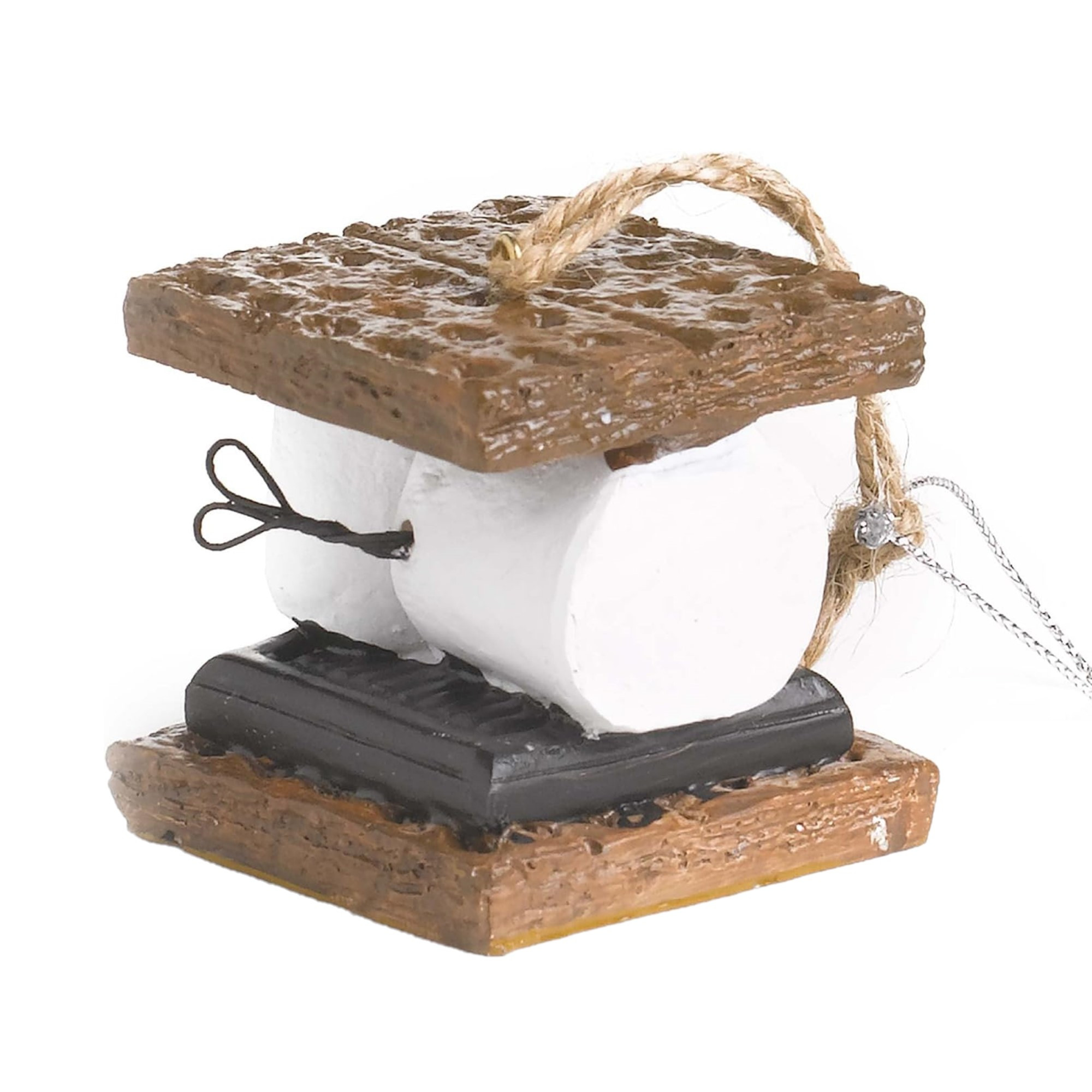 Ganz Resin Ornament for Christmas Tree, Smiling S’mores