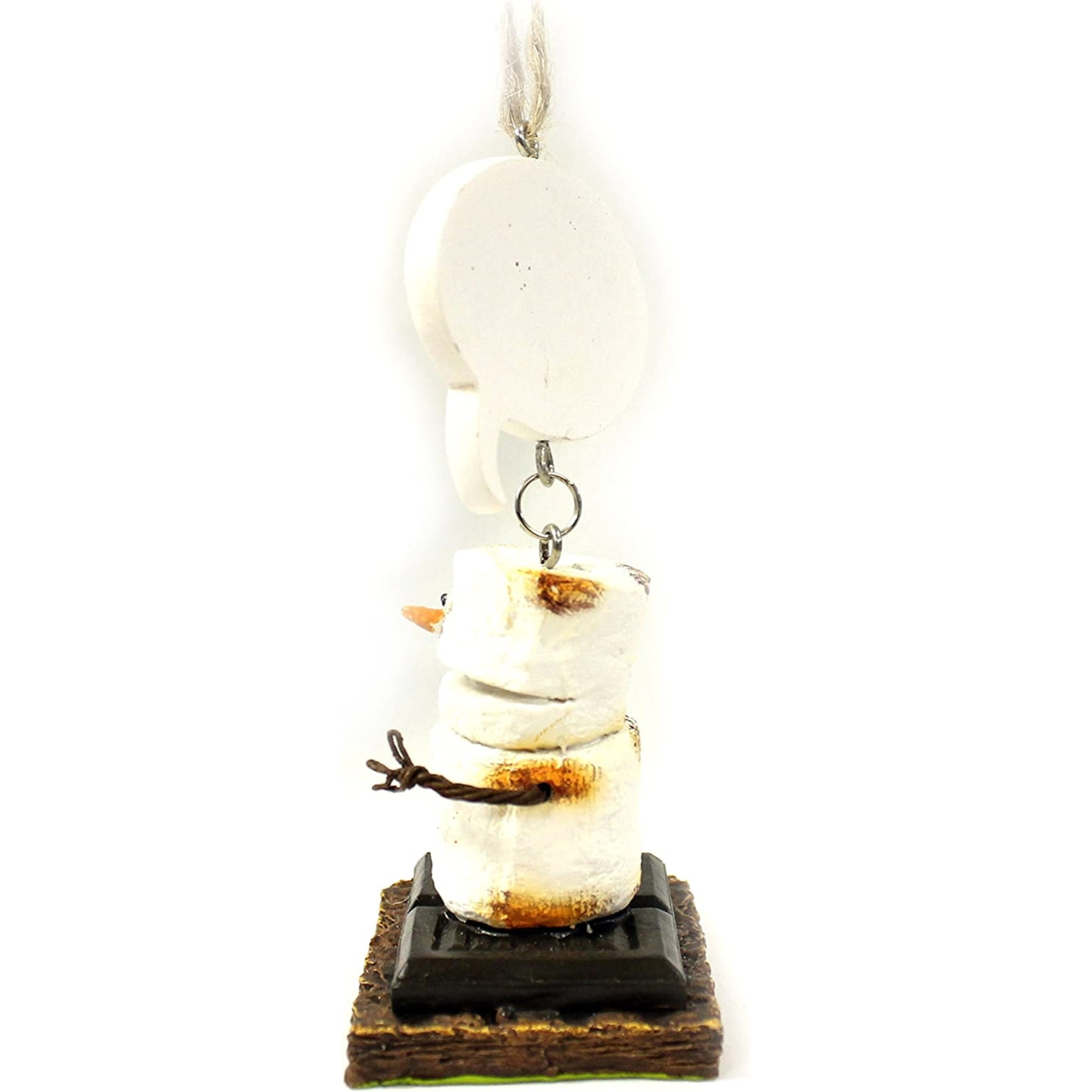 Ganz S'mores Resin Holiday Ornament, Watch Where You Put That Stick