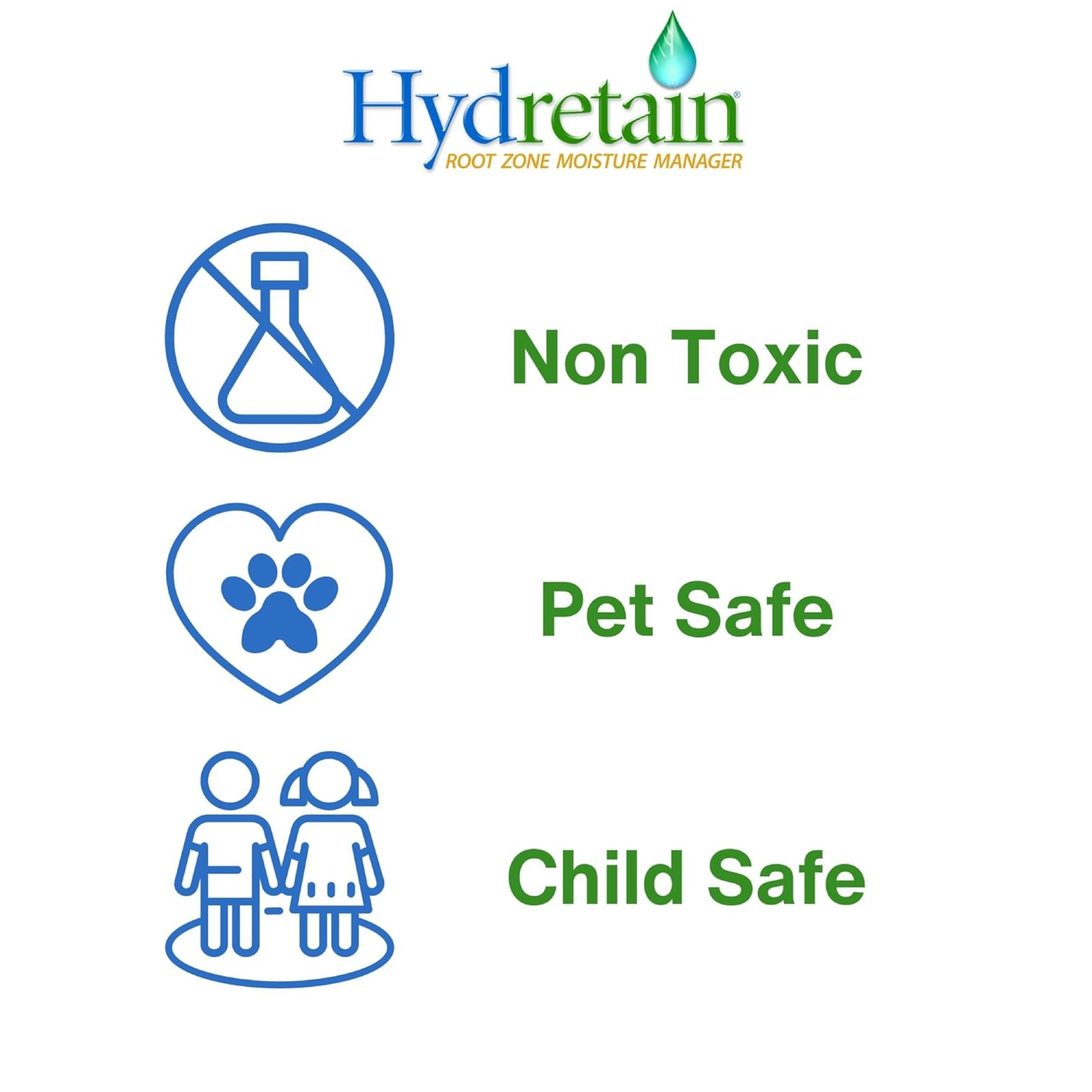 Hydretain Root Zone Moisture Manager, Liquid Gallon