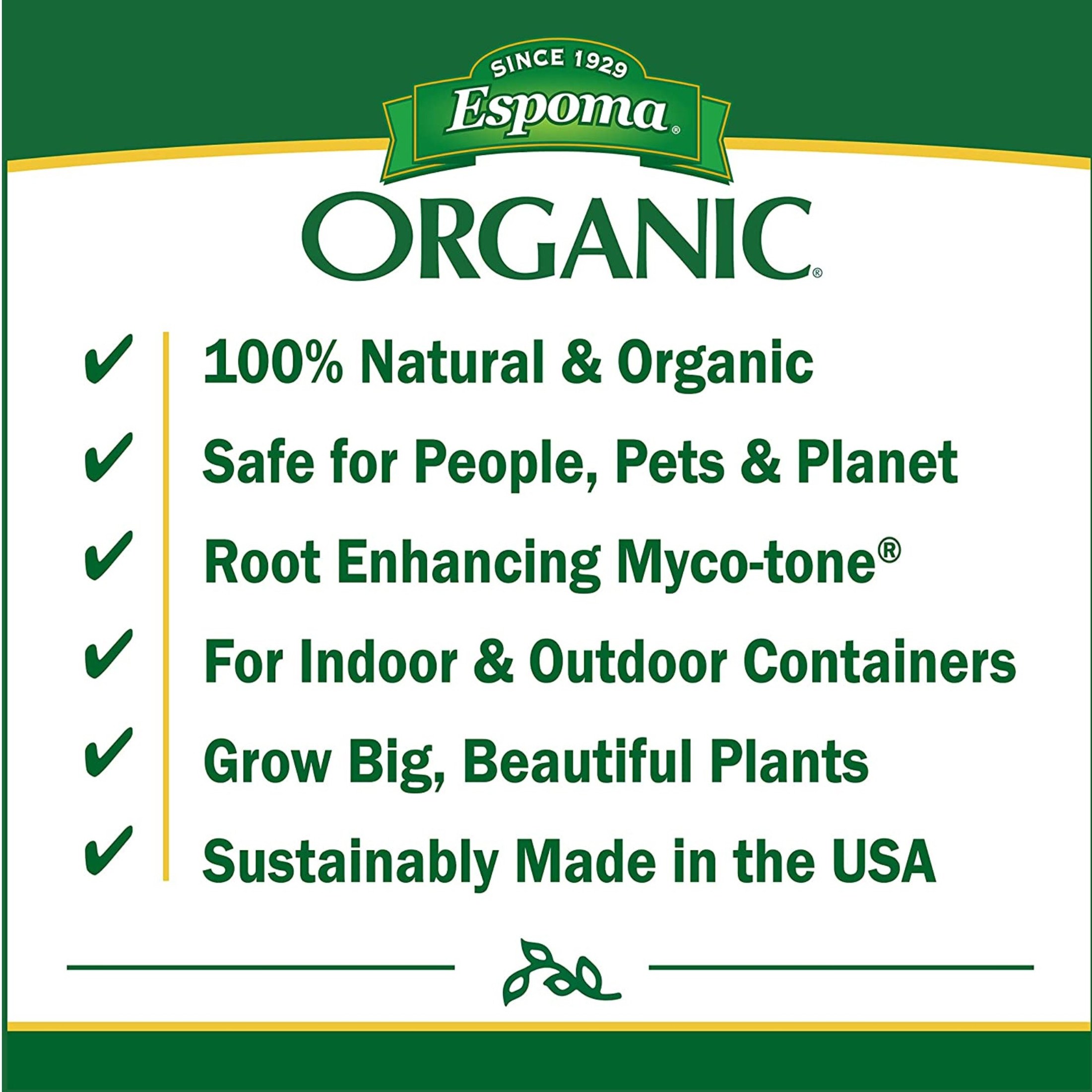 Espoma Organic Indoor & Outdoor Potting Mix