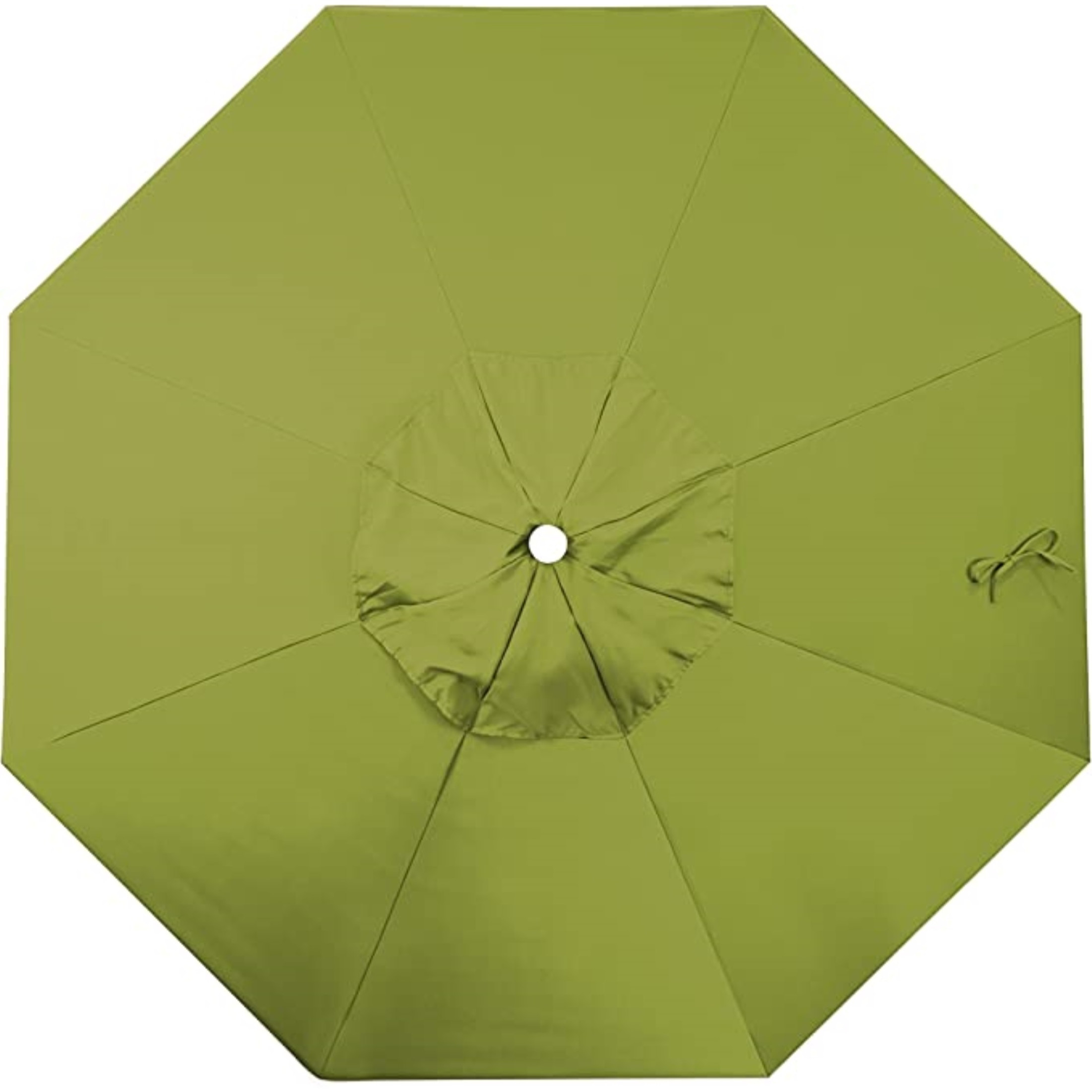 California Umbrella Aluminum Olefin Crank Open Patio Umbrella