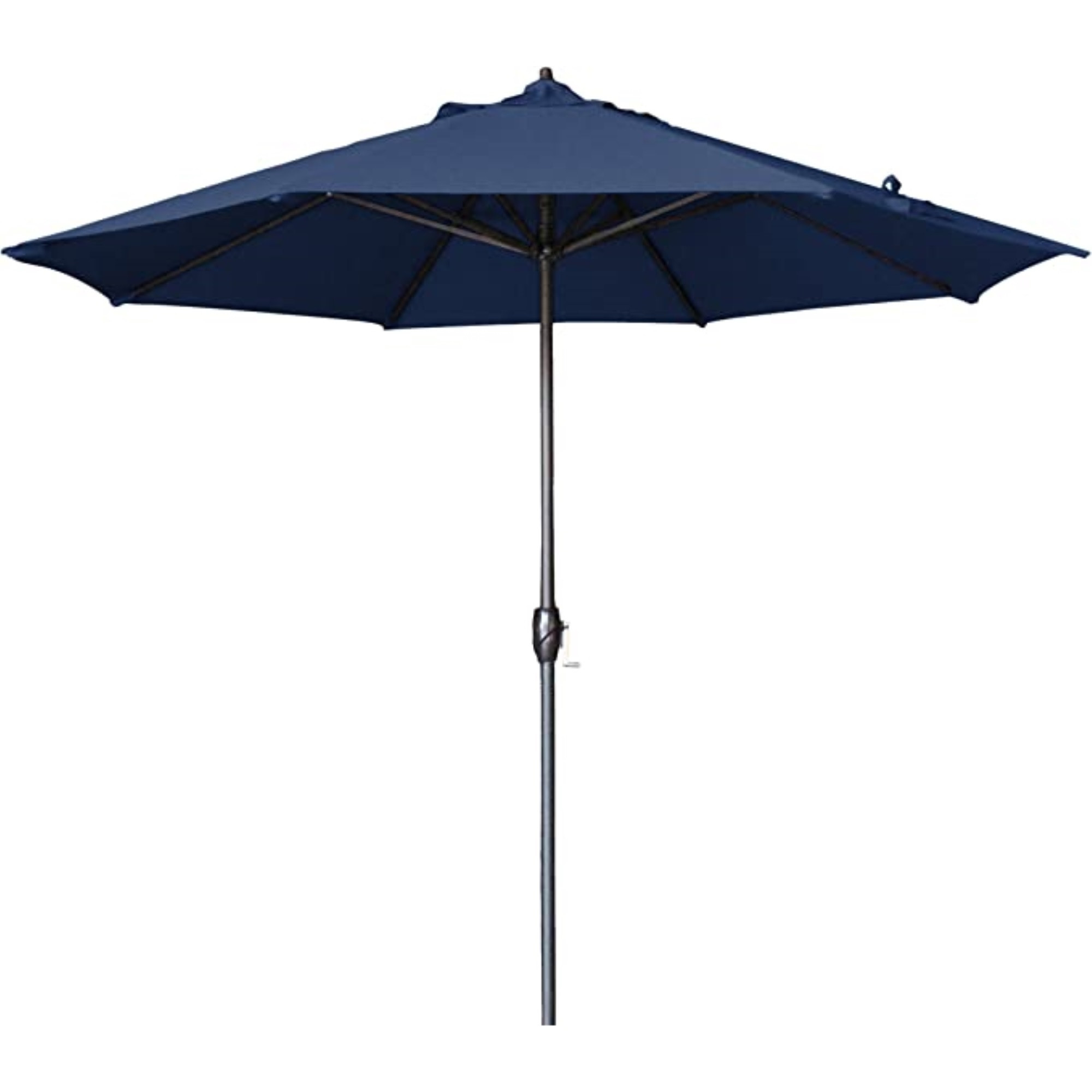 California Umbrella Aluminum Olefin Crank Open Patio Umbrella