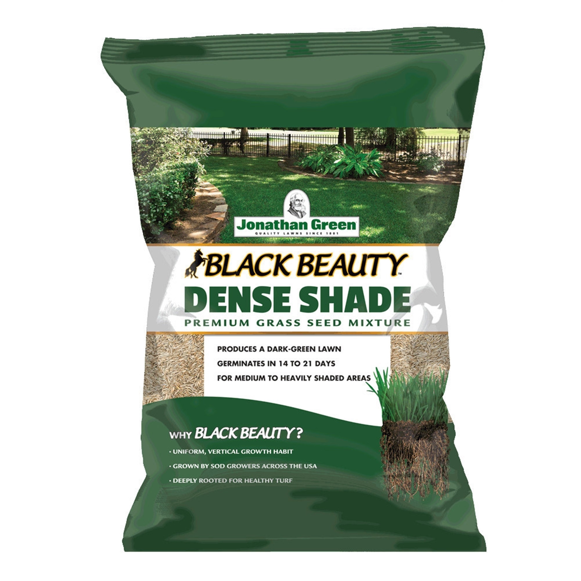 Jonathan Green Black Beauty Dense Shade Premium Grass Seed Mix