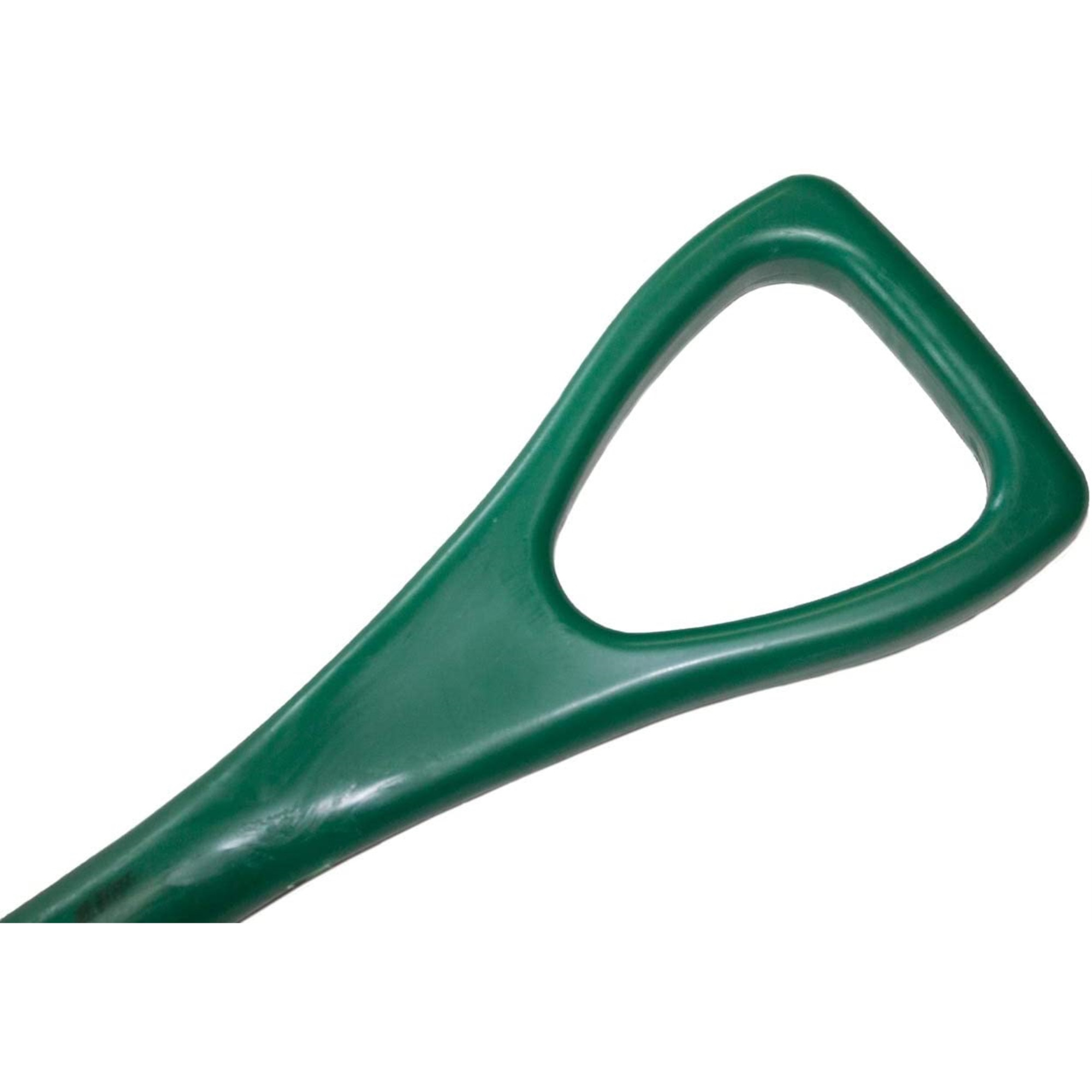 Bully Tools One-Piece Poly Scoop/Shovel With D-Grip Handle, Green, 42"