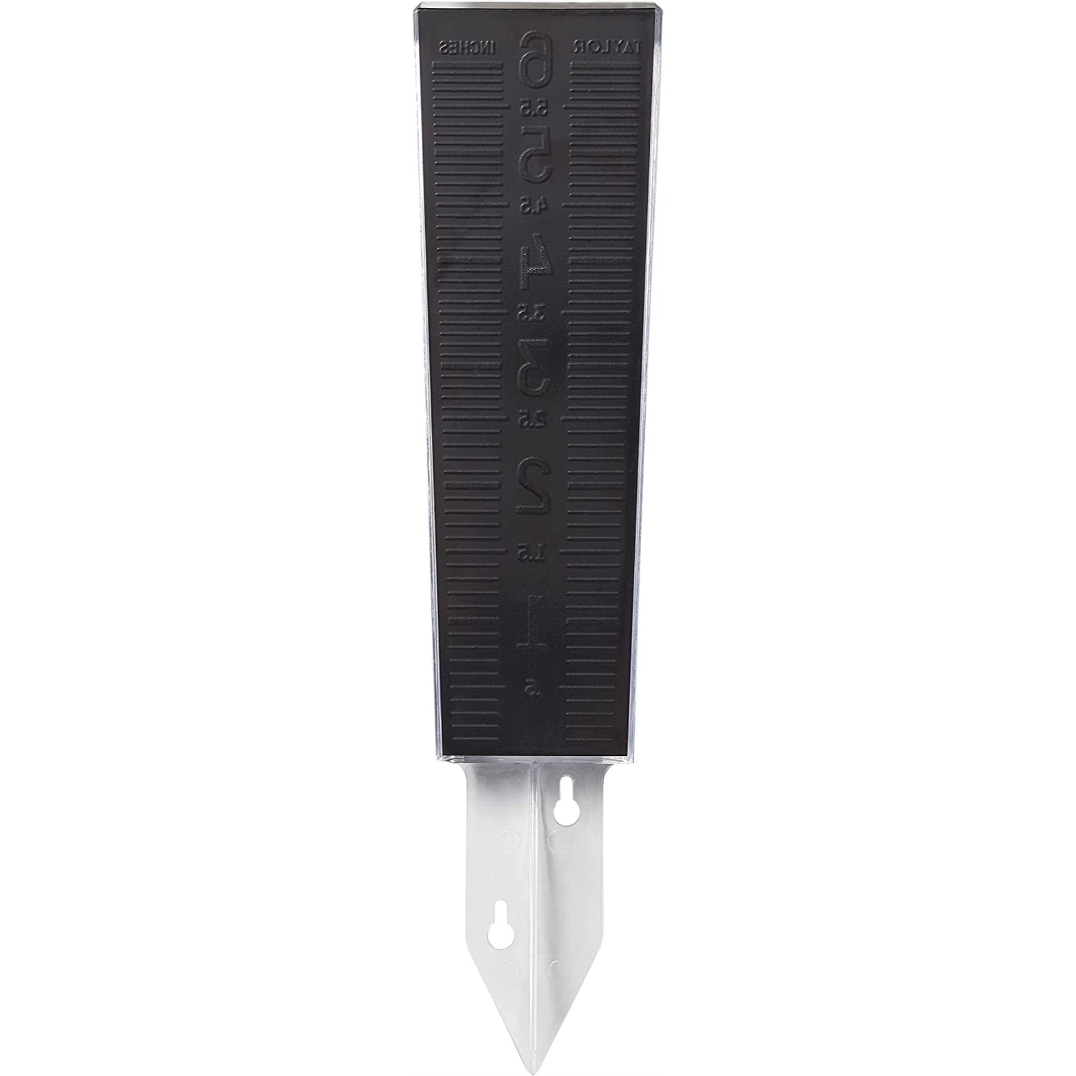 Taylor Precision Products Glow in The Dark Rain Gauge, 6" Inch Capacity