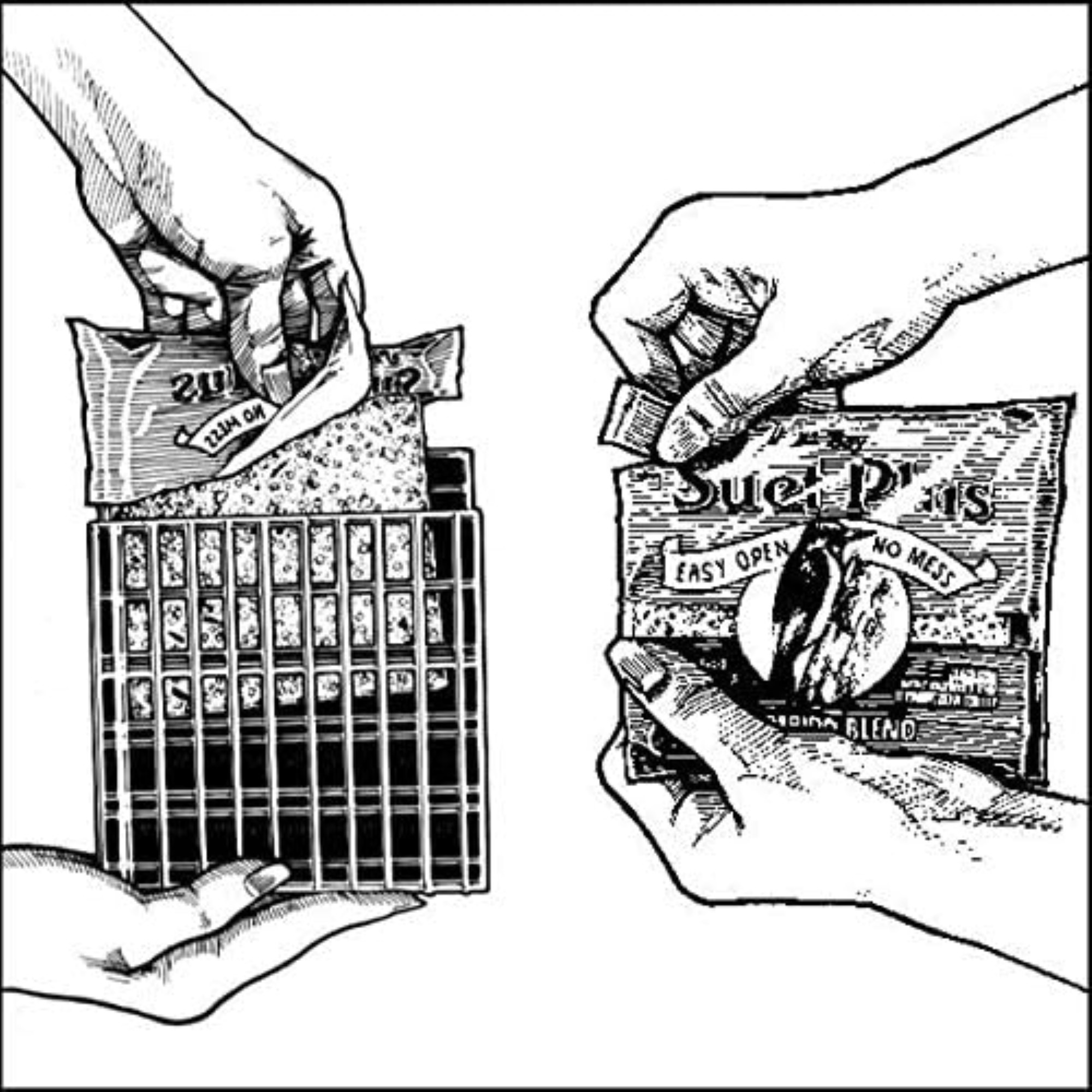 Wildlife Sciences Suet Plus Variety 6 Pack, Eco-Friendly Packaging