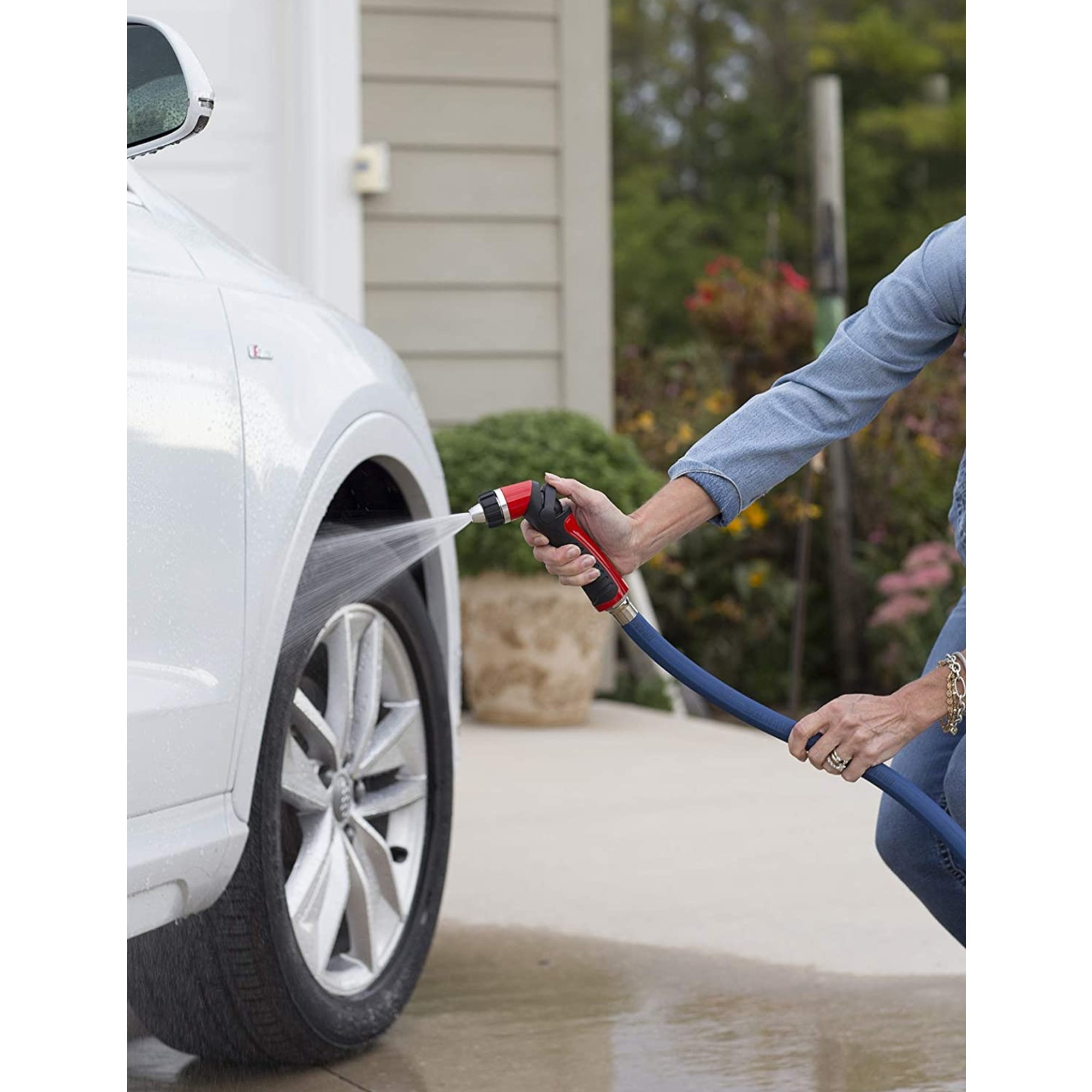 Dramm 14511 Rain Water Wand, Red, 6"