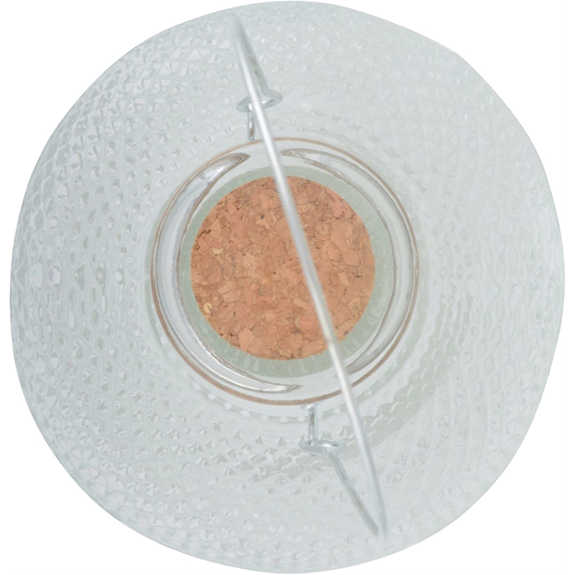 Esschert Design EG18 Wasp Trap Hobnail Glass, White