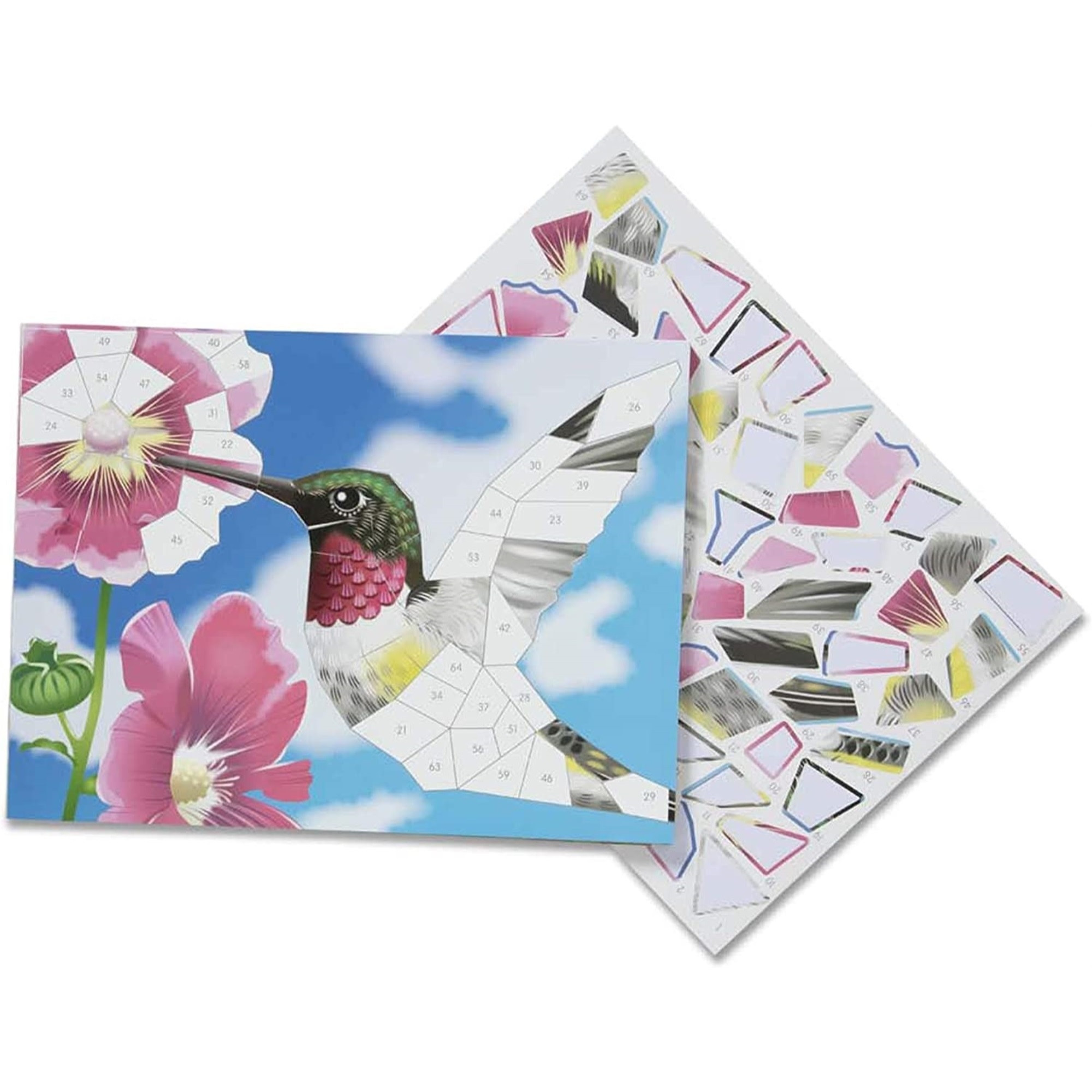 Melissa and Doug Mosaic Sticker Pad, Nature, 850+ Stickers and 12 Scenes