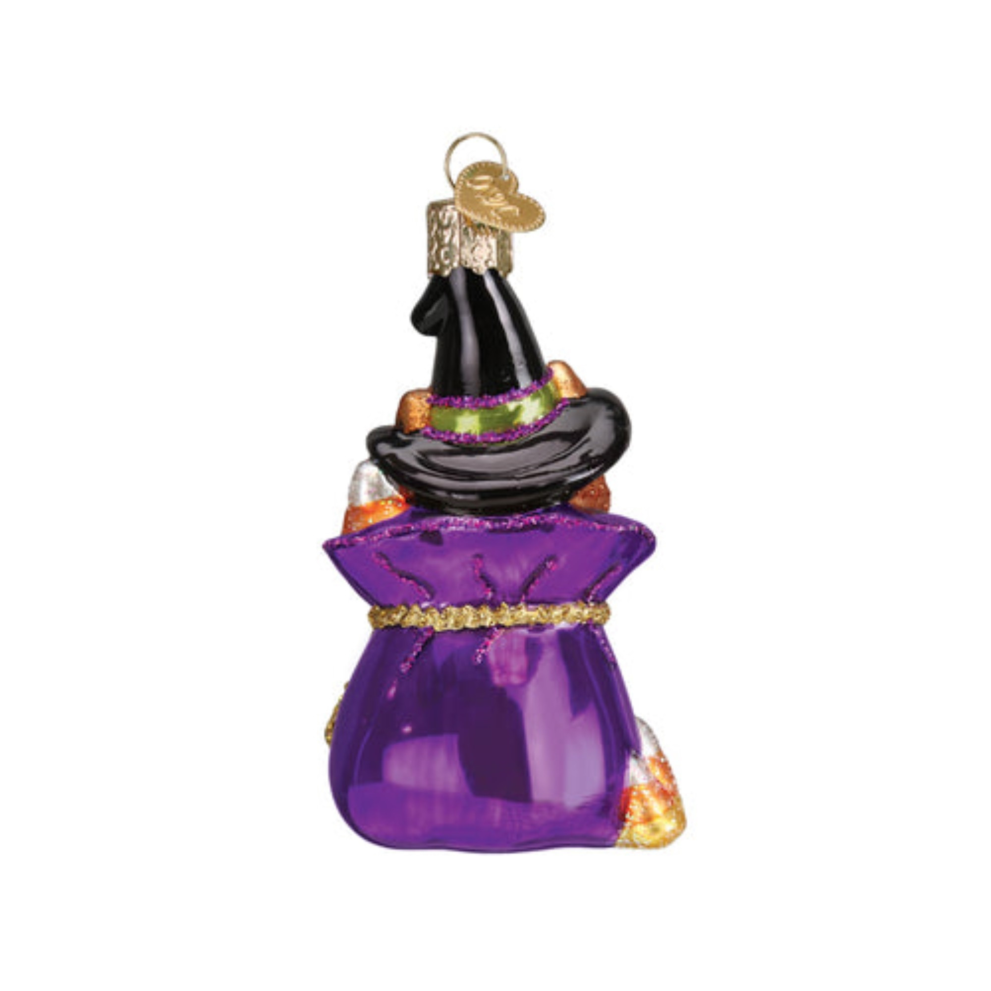 Old World Christmas Halloween Ornament Collection, Trick or Treat Kitty