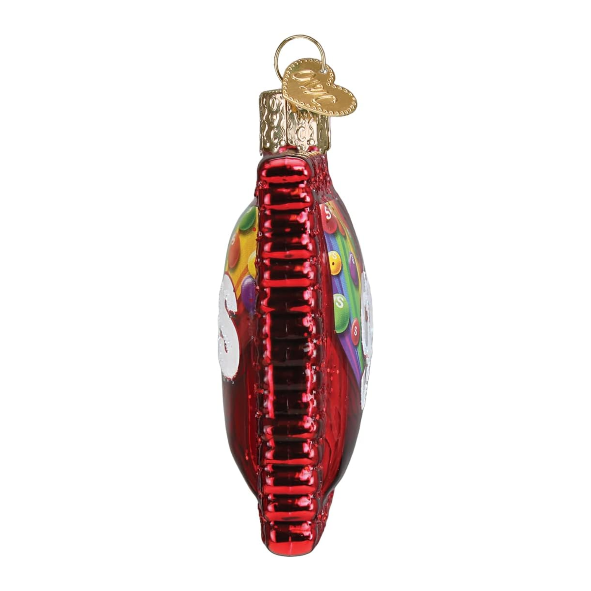 Old World Christmas Glass Blown Ornament for Christmas Tree, Skittles