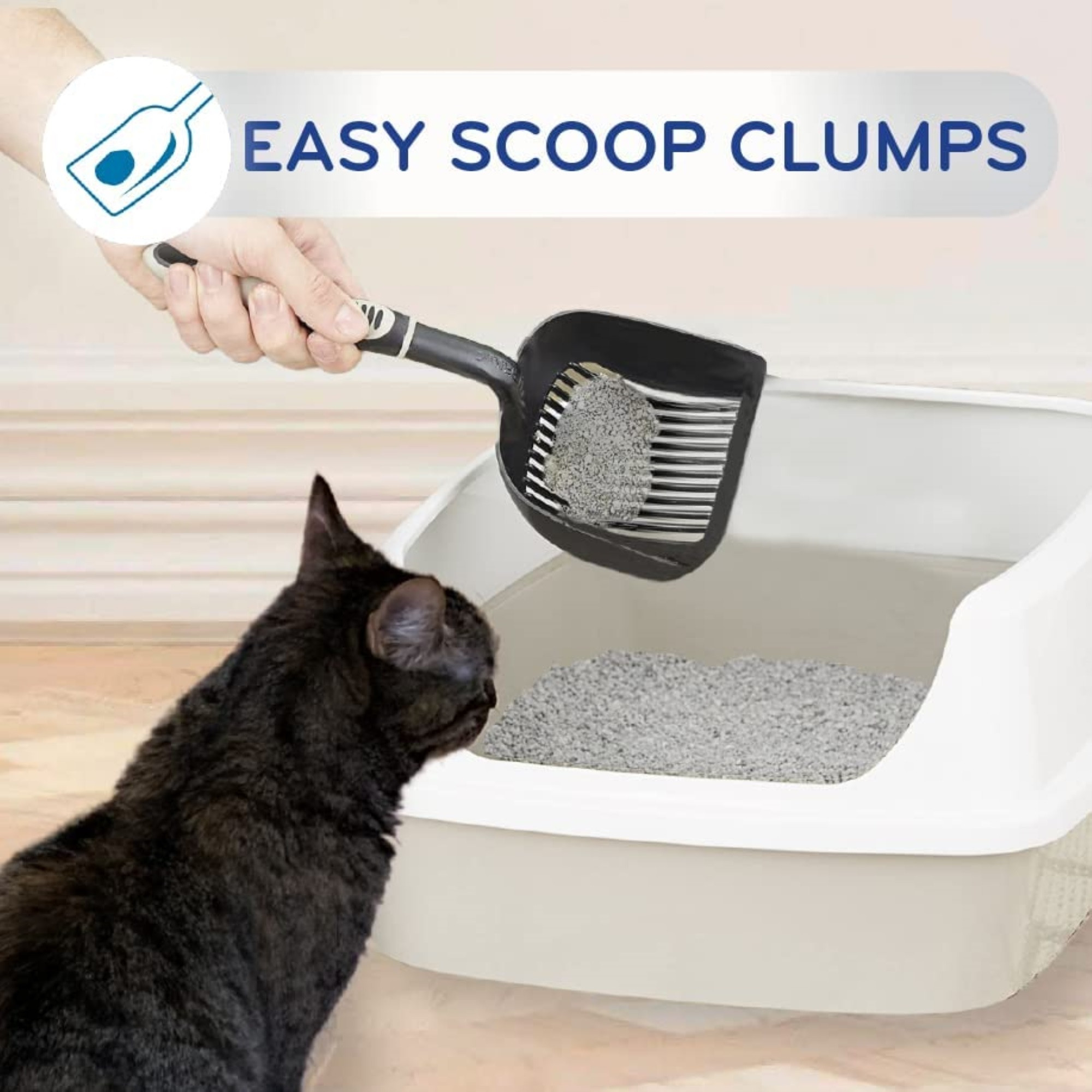 Cat's Pride Lightweight Clumping, Easy Scoop Cat Litter, Flushable with Powerful Odor Control, Scented, 10lb
