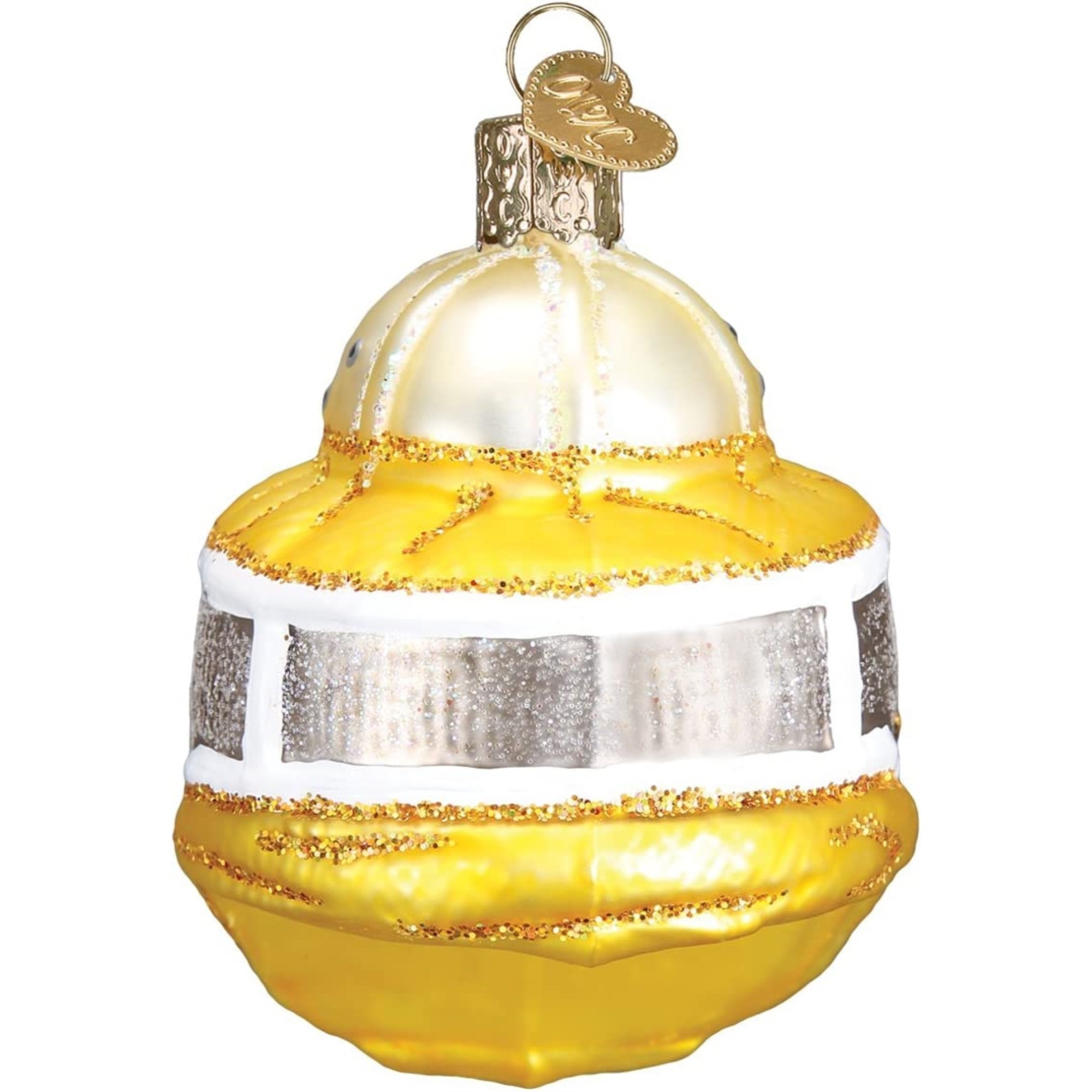 Old World Christmas Glass Blown Ornament for Christmas Tree, Beekeeper Hood