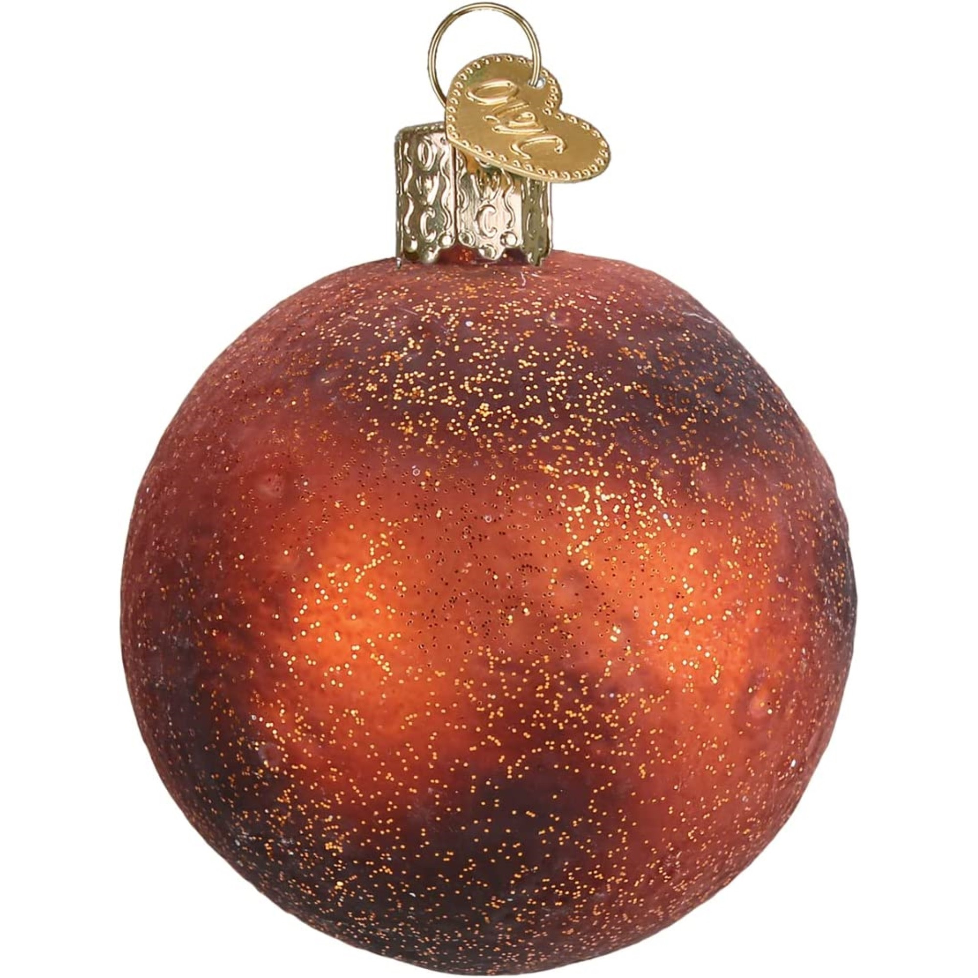Old World Christmas Glass Blown Ornament for Christmas Tree, Planet Mars