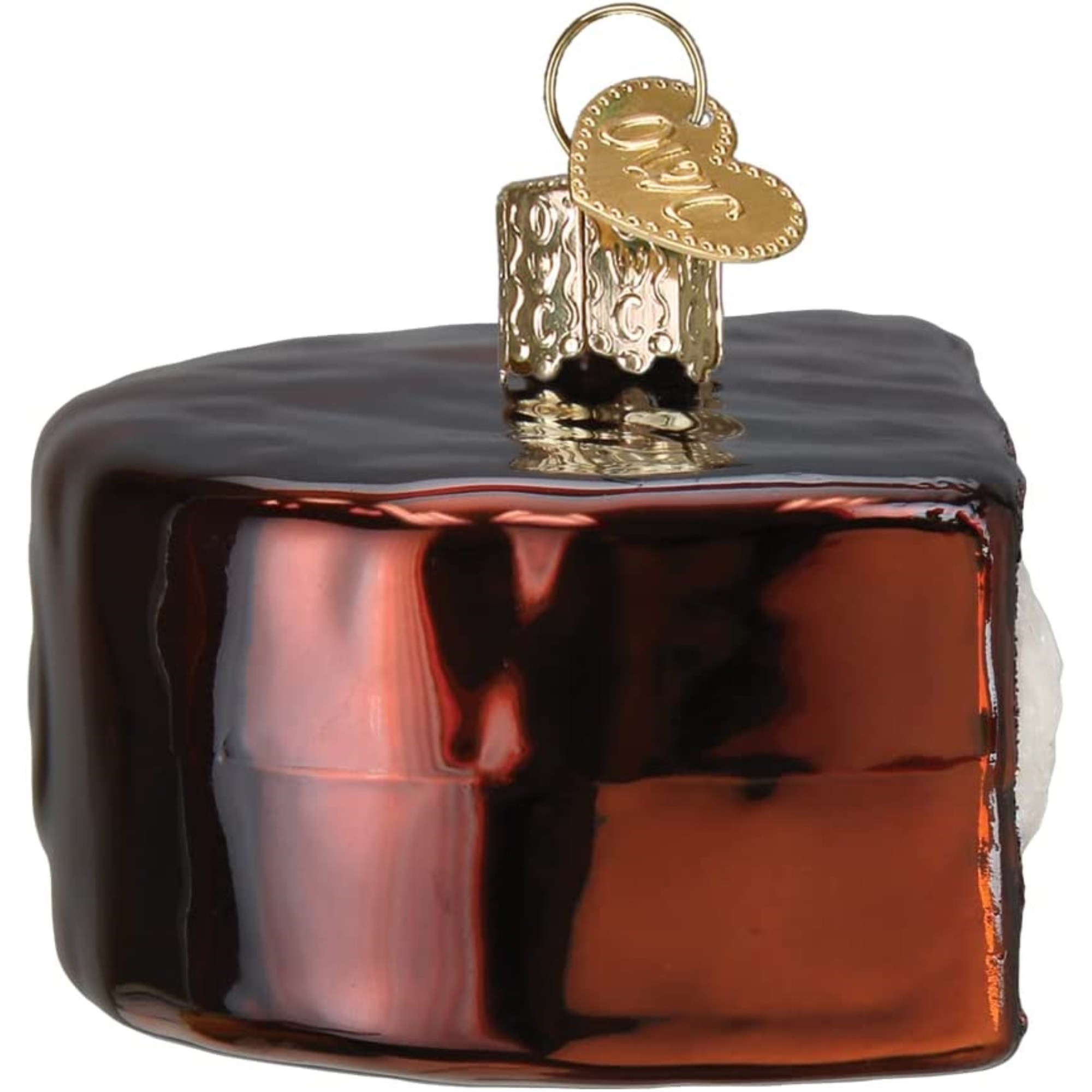 Old World Christmas Glass Blown Ornament for Christmas Tree, Hostess Ding Dong Treat