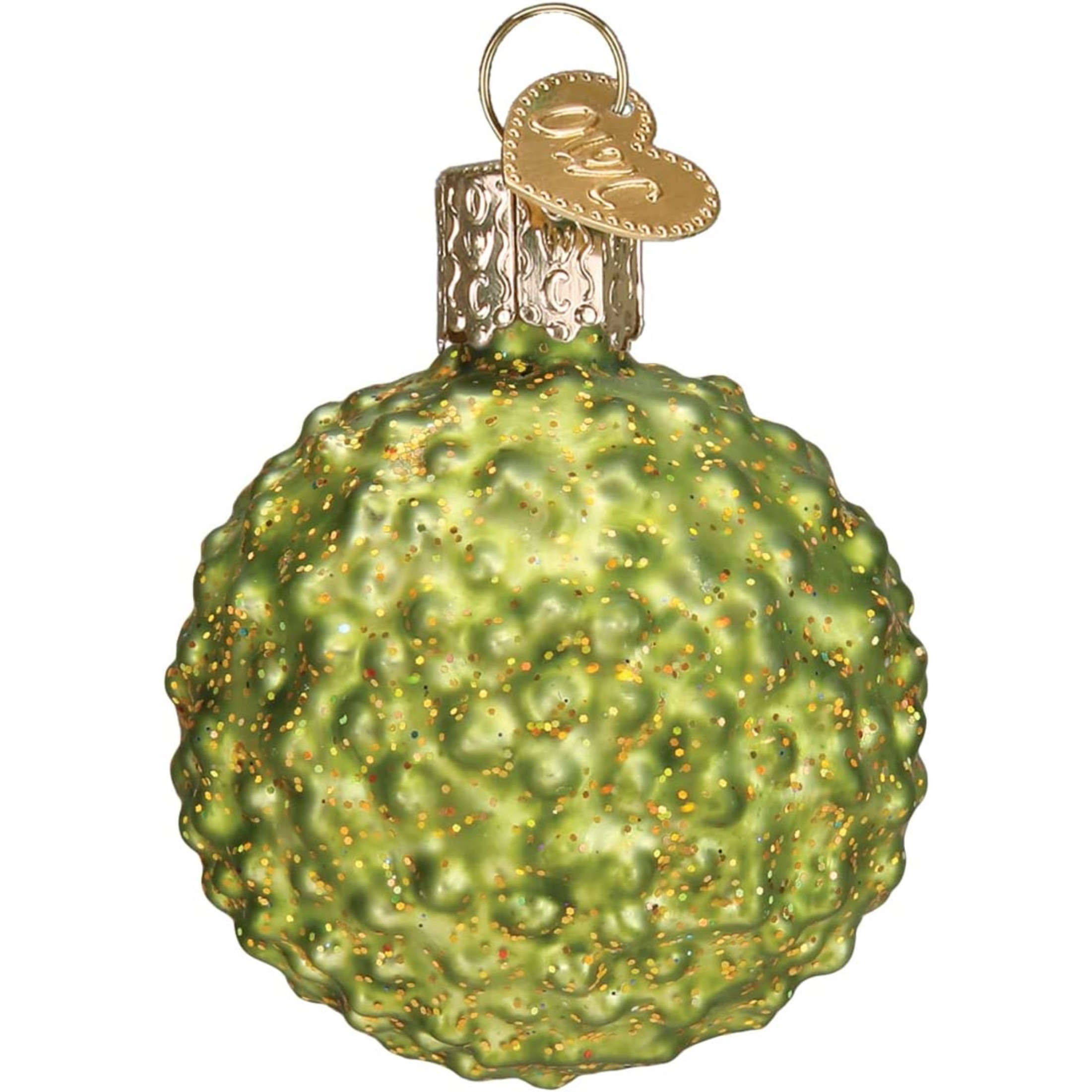 Old World Christmas Blown Glass Ornament for Christmas Tree, Chestnut