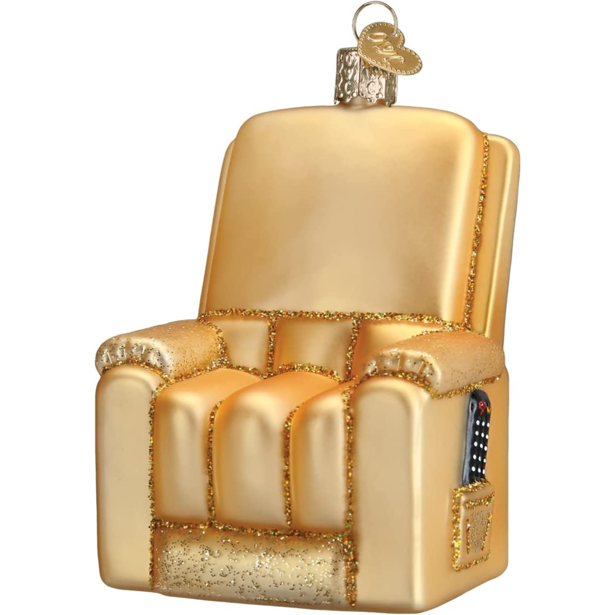 Old World Christmas Glass Blown Ornament for Christmas Tree, Favorite Recliner