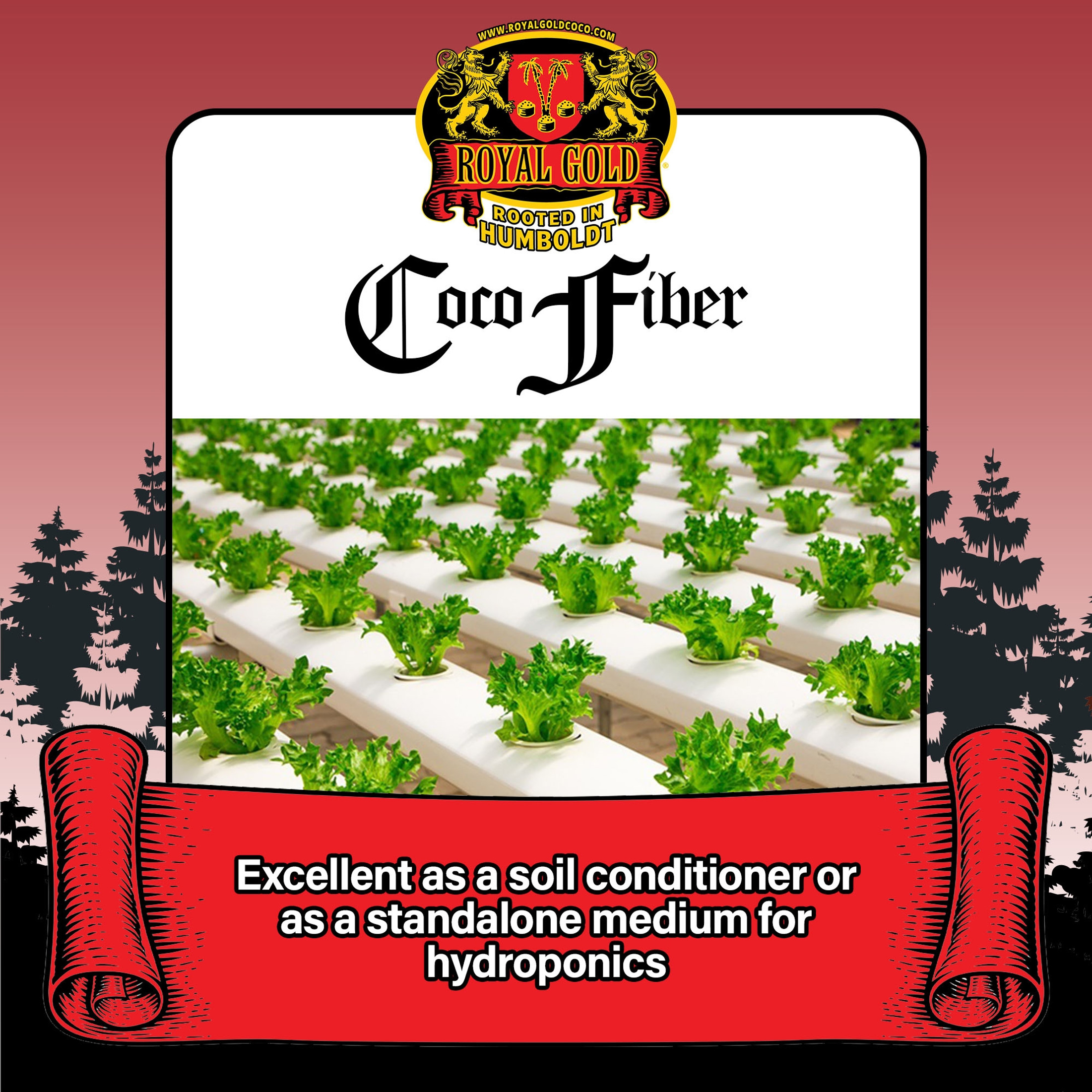 Royal Gold Coco Fiber Soilless Growing Planting Medium for Gardening, 1.76 Cu Ft