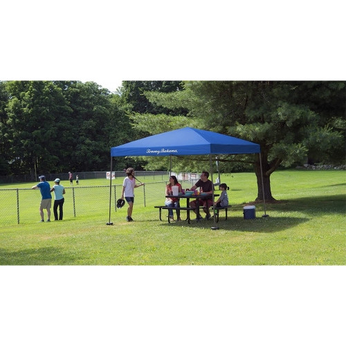Tommy Bahama Outdoor Pop-Up Canopy Tent — Quick Setup, Portable, Weather-Resistant Protection (10' x 10')