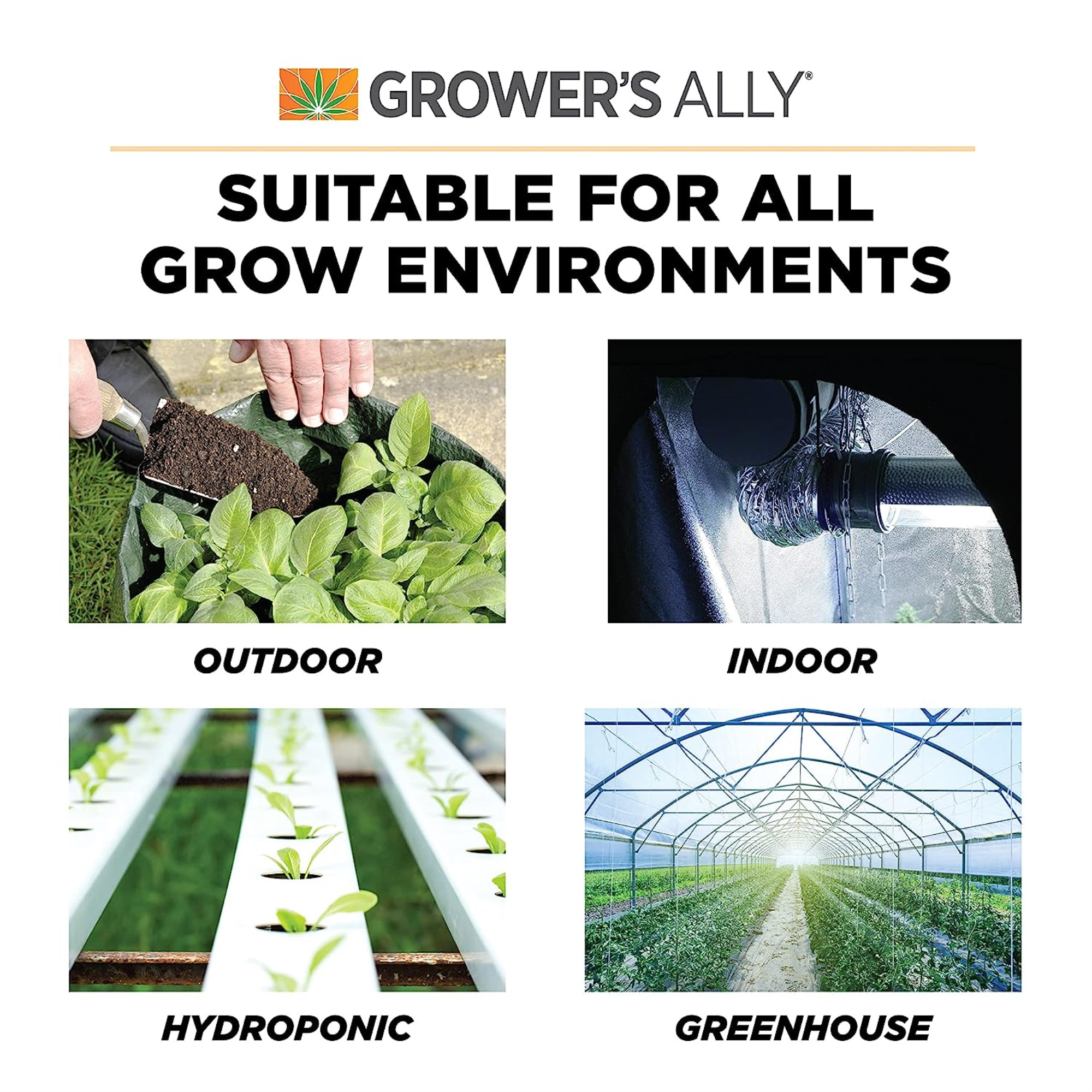 Grower's Ally Fungicide for Plants Plant Fungicide Treatment, 128oz Concentrate