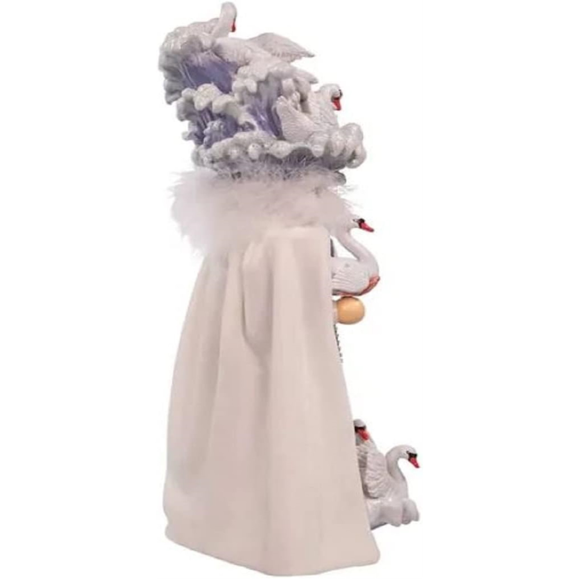Kurt Adler Hollywood Nutcracker Collection, 7 Swans Swimming Nutcracker, 18"