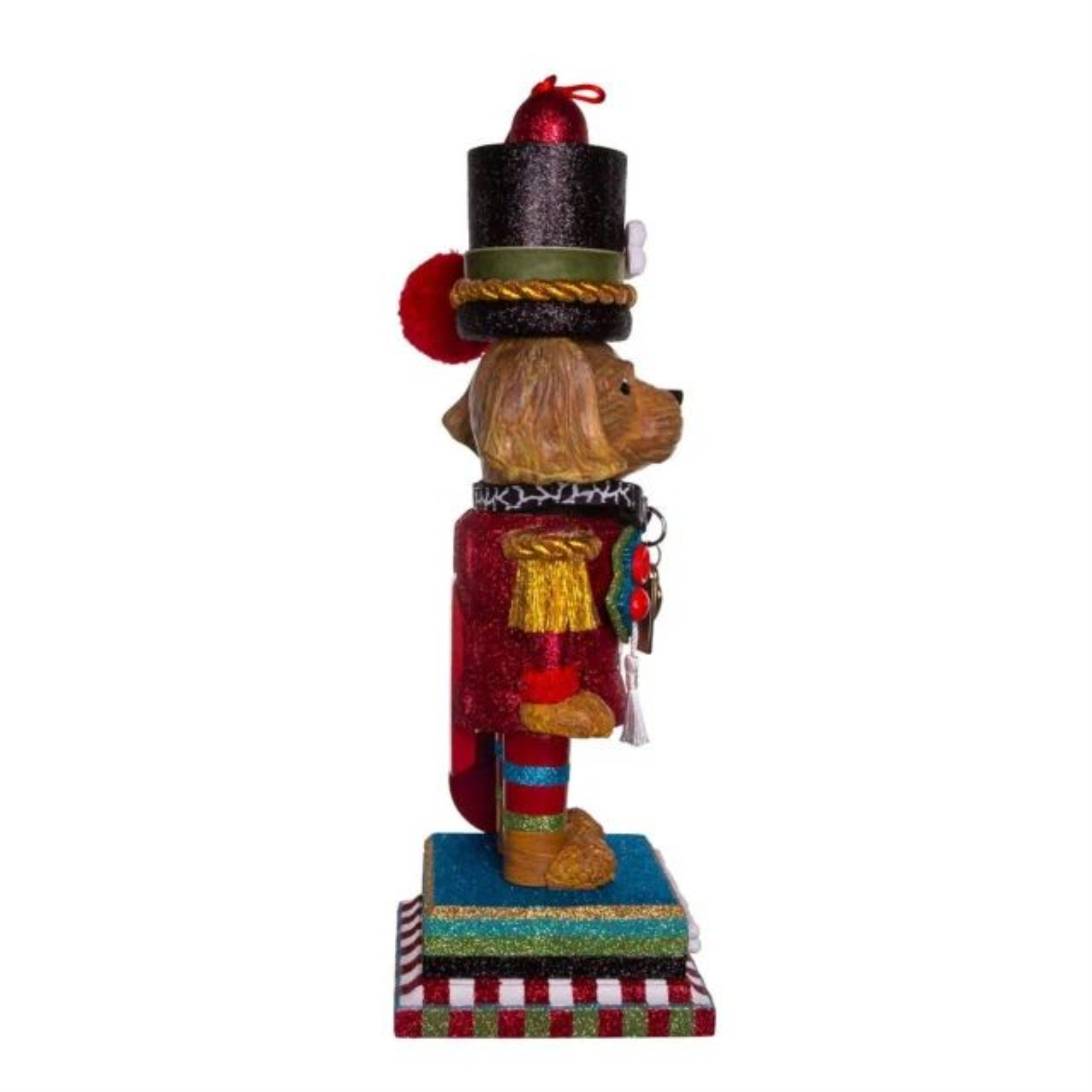 Kurt Adler Wooden Hollywood Nutcracker Collection, Dogs Rule, 15"