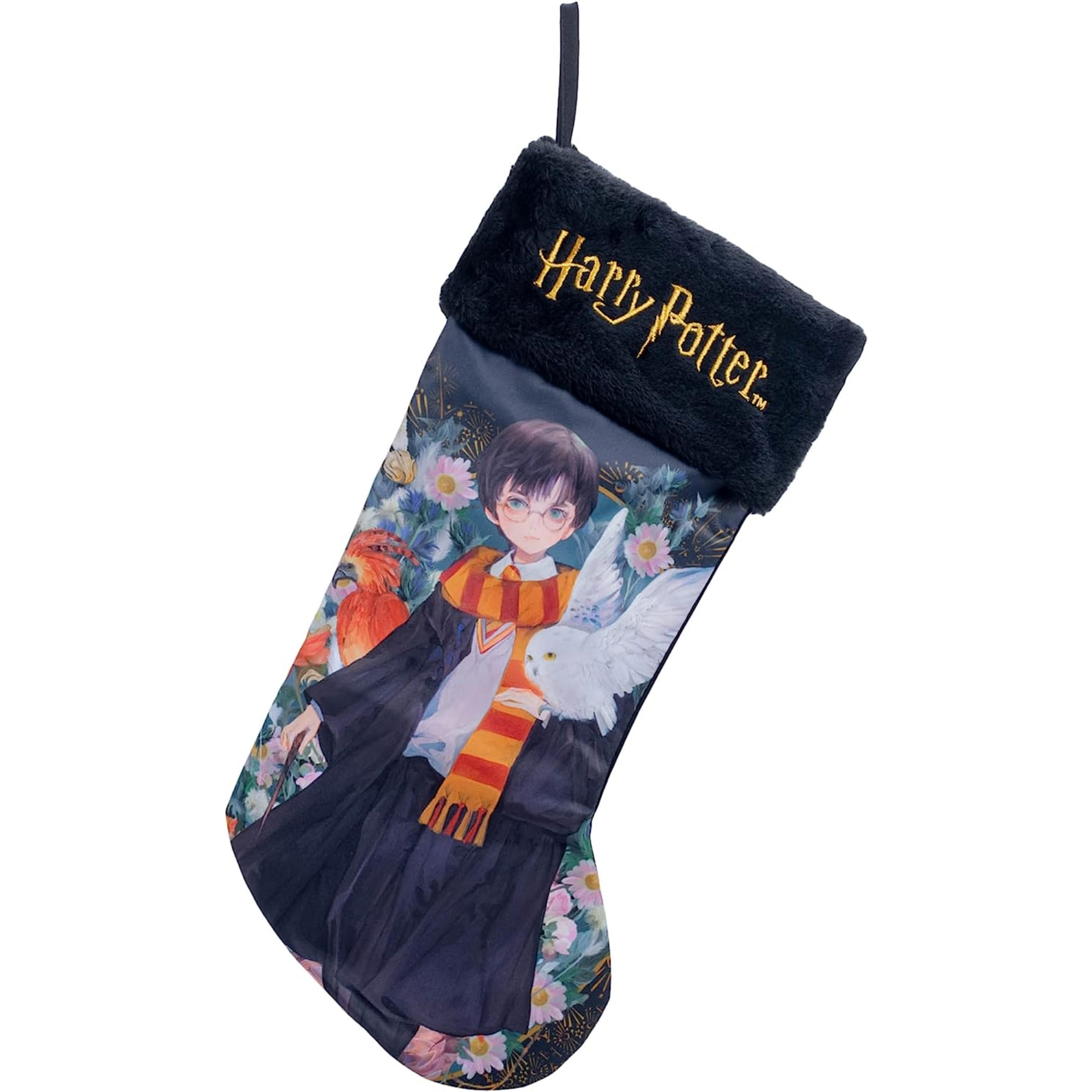 Kurt Adler Harry Potter Hedwig Stocking Standard, 19"