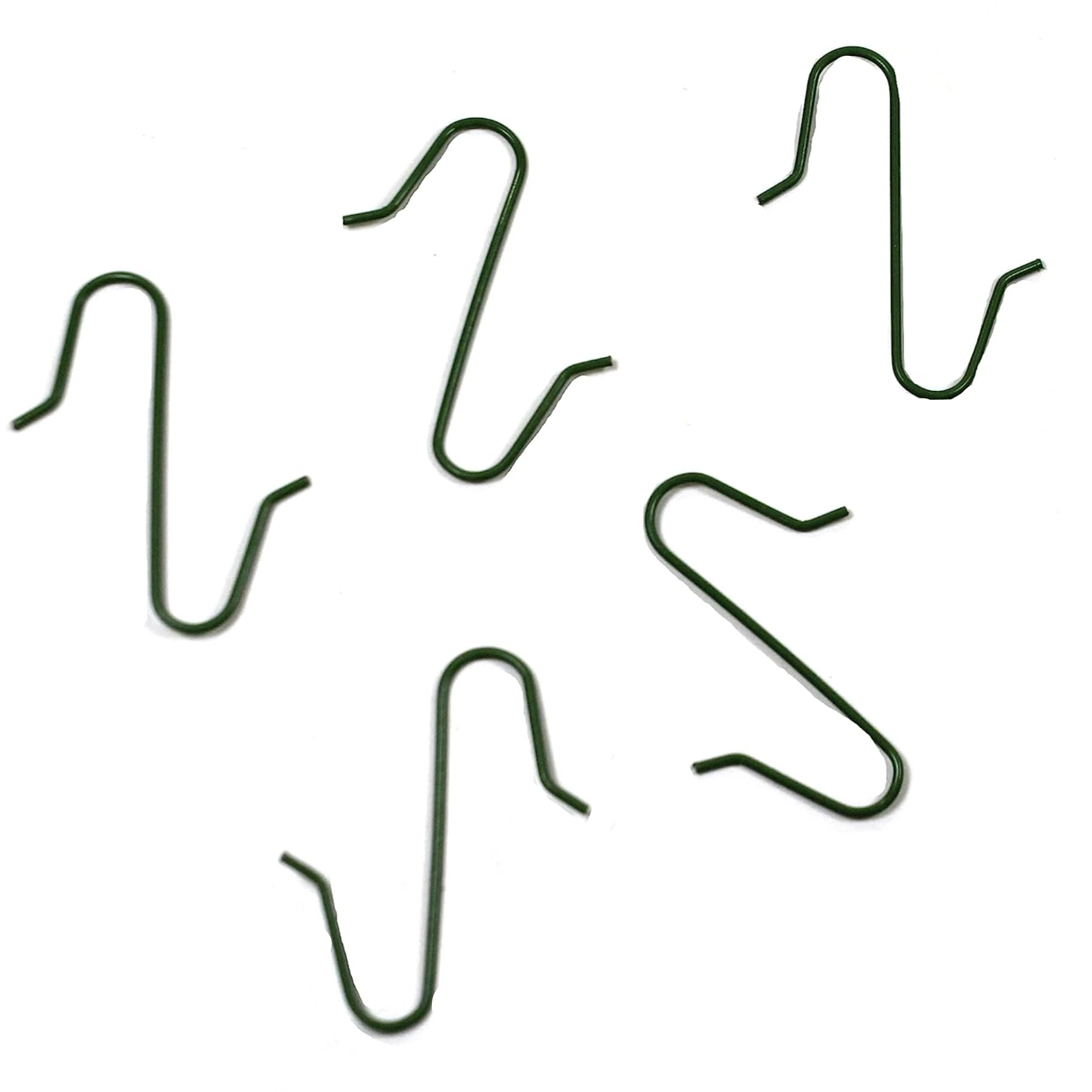 Old World Christmas Metal Ornament Hangers, Green (Set of 100)
