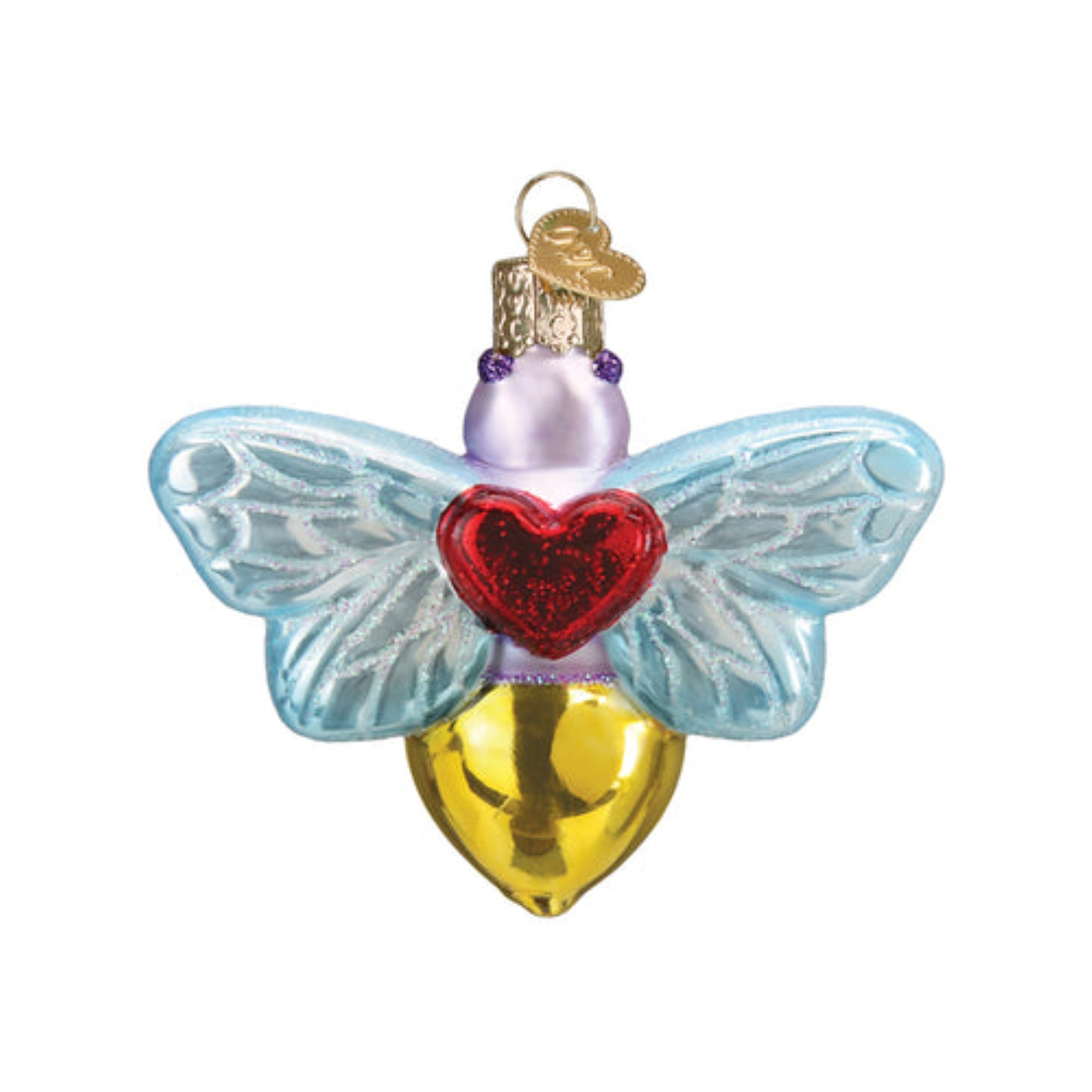 Old World Christmas Blown Glass Ornament for Christmas Tree, You Light up My Life