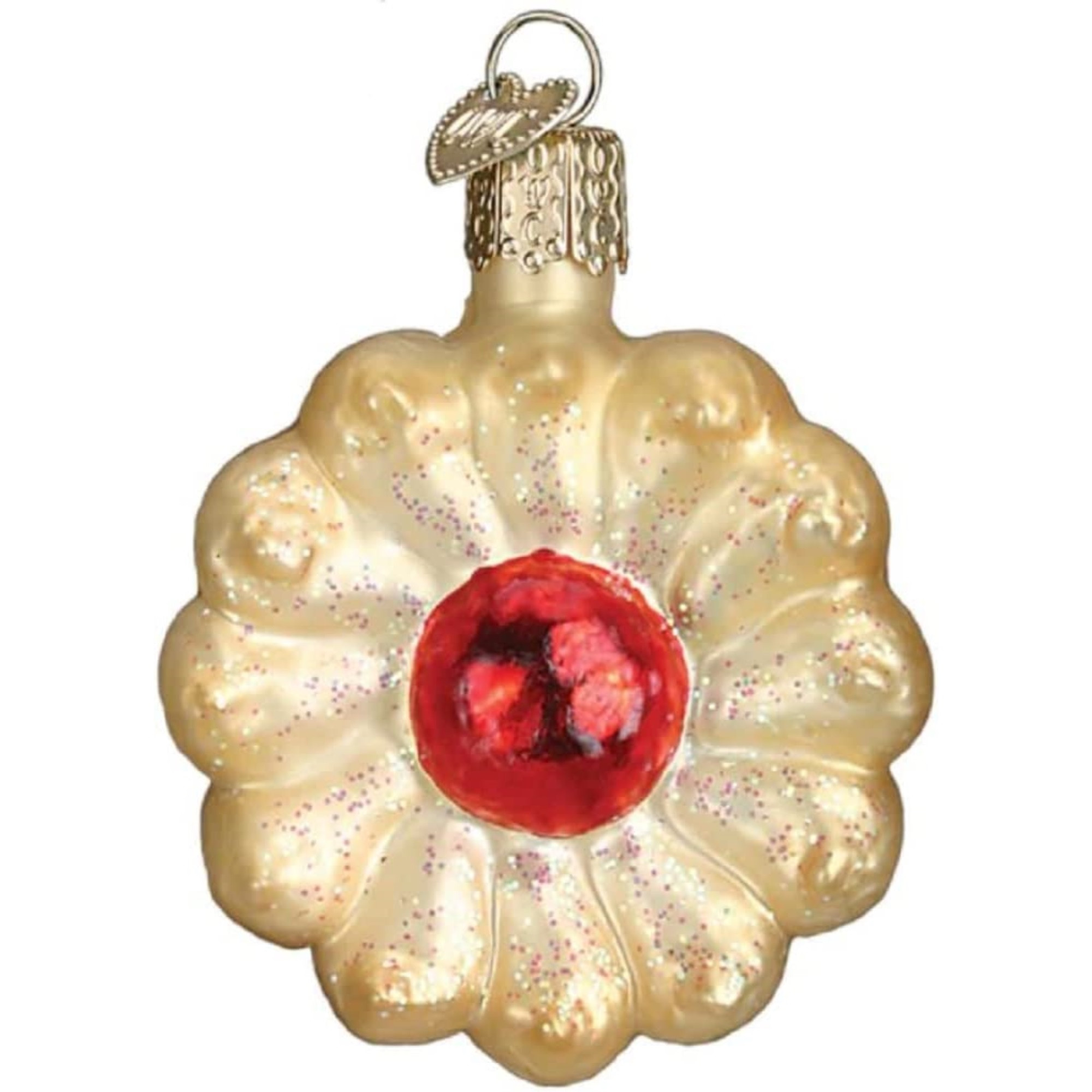 Old World Christmas Blown Glass Ornament for Christmas Tree, Spritz Cookie