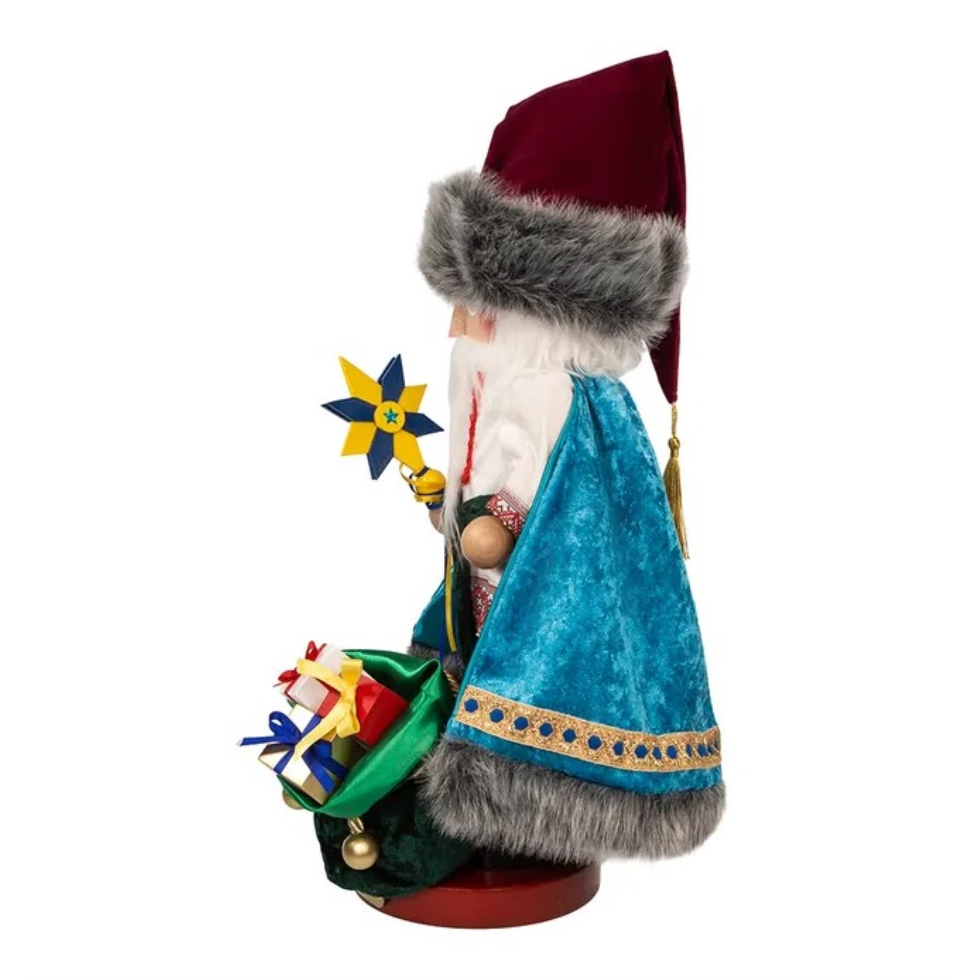 Steinbach Big Nutcrackers, Christmas Legends Series #30, Ukrainian Star Man Santa Nutcracker, 17"