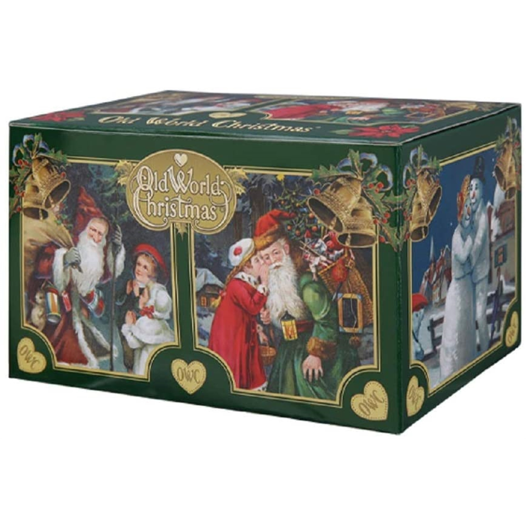 Old World Christmas Blown Glass Ornament for Christmas Tree, White Baby One Piece