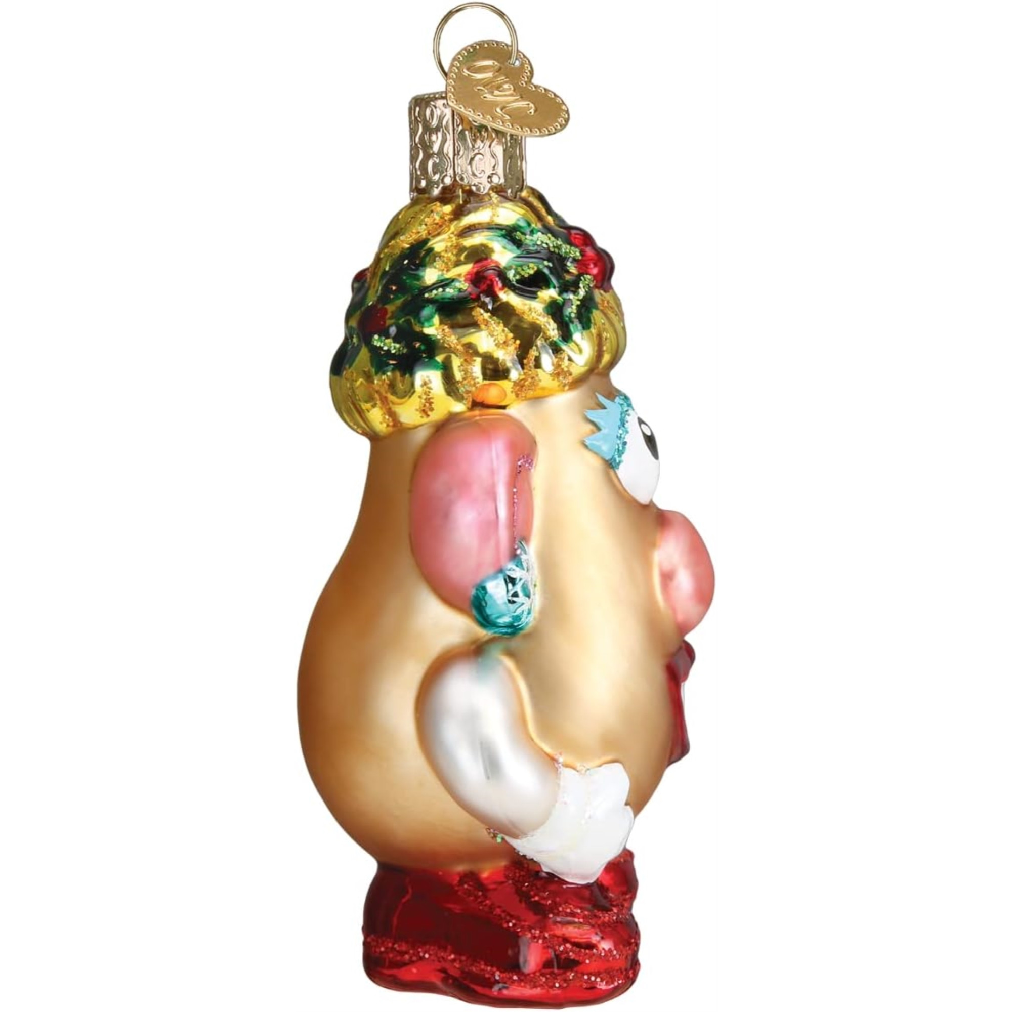 Old World Christmas Blown Glass Ornament for Christmas Tree, Mrs. Potato Head