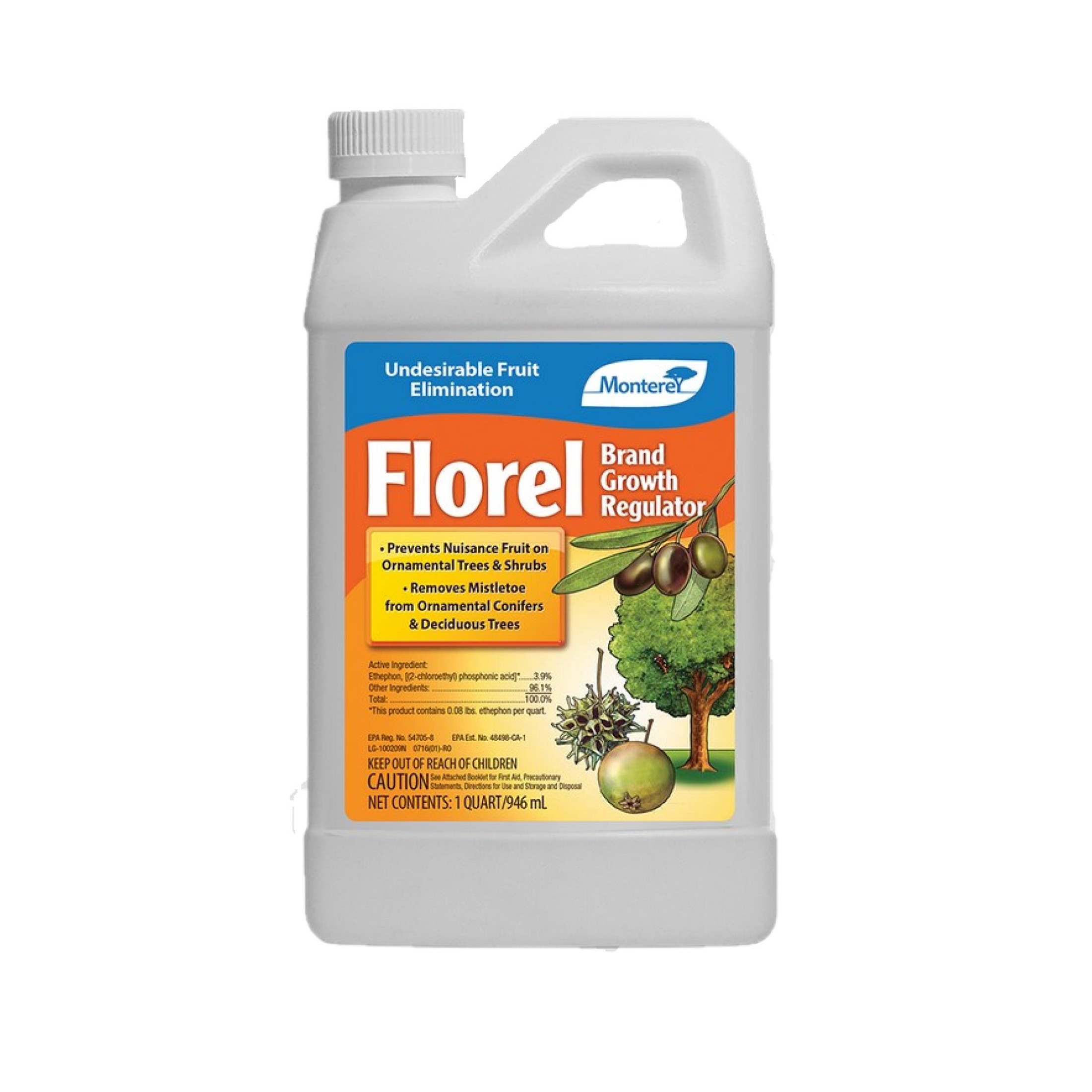 Monterey Florel Brand Growth Regulator (Registered for sale in AZ, CA, NY & WA only), 32 Ounces