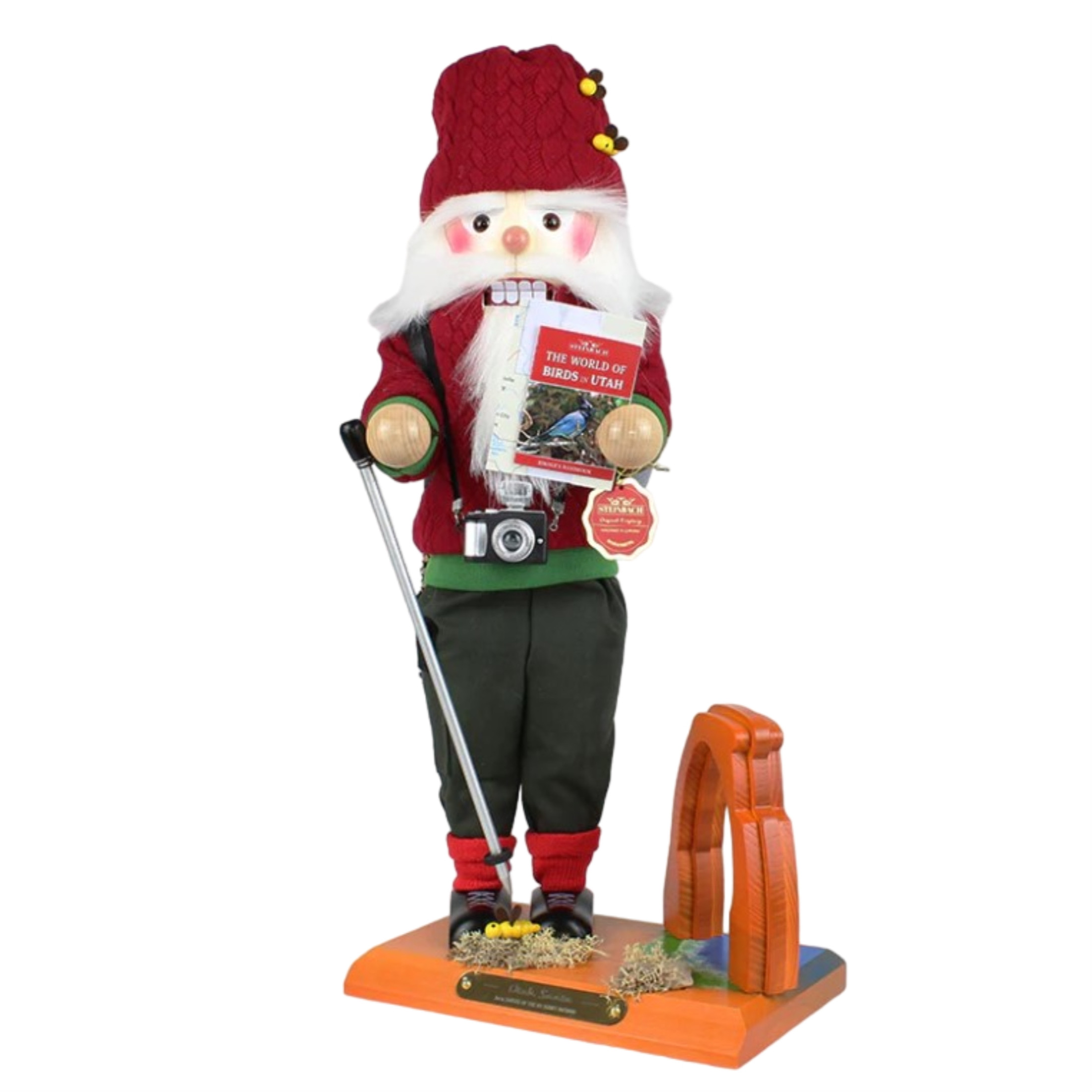 Steinbach Big Nutcracker, Santas of the US Series, 3rd in the Series, Utah Santa, 18"
